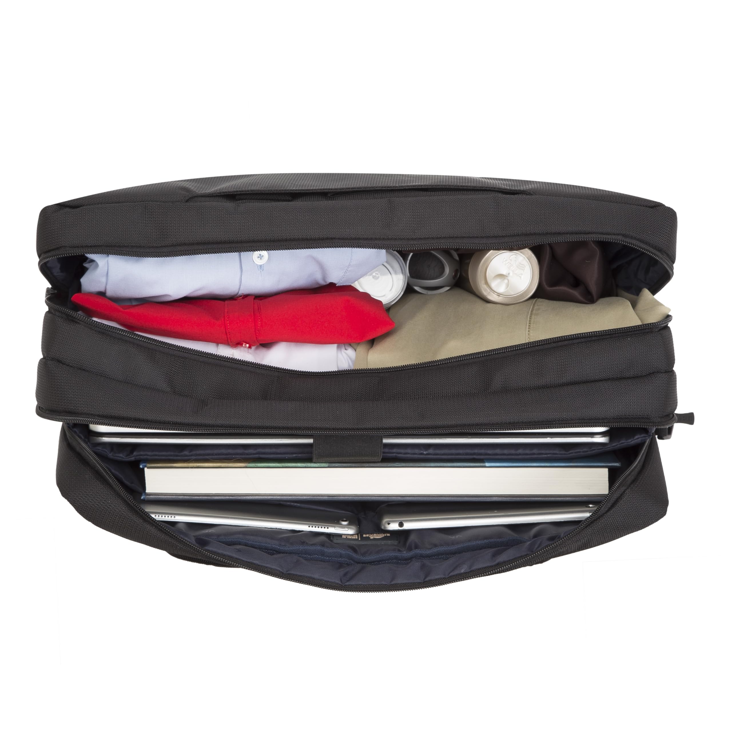 RIVACASE Clark 17,3 Zoll Laptoptasche Eco Toplader schwarz