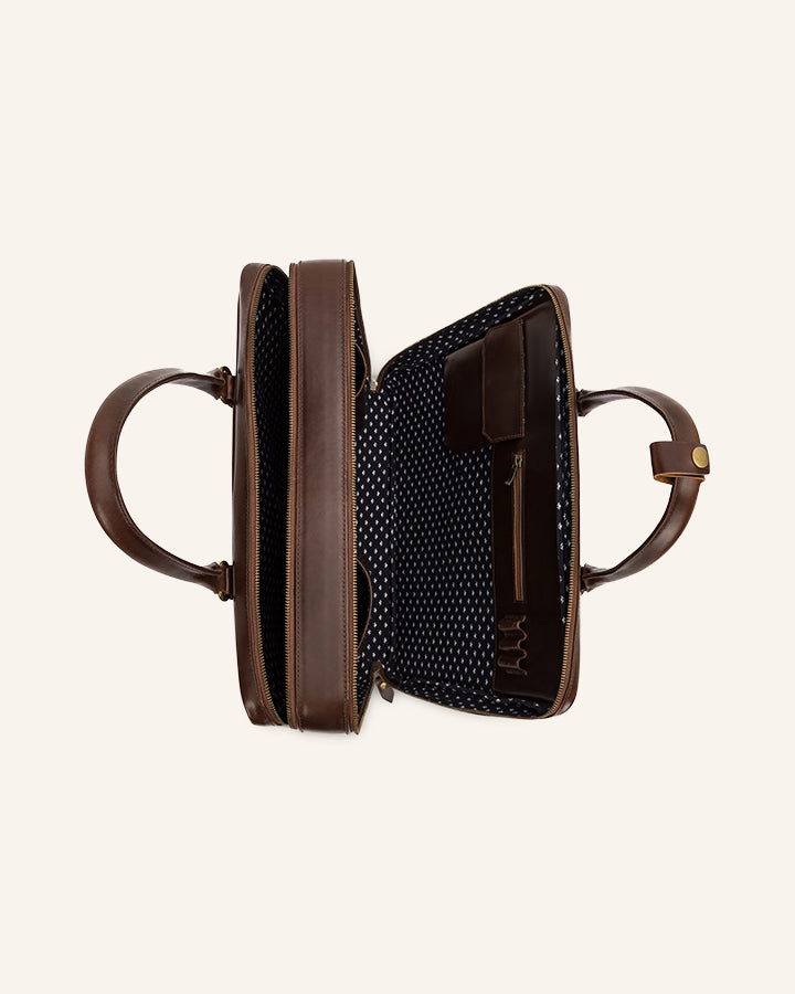 Buckle & Seam Albert XL Aktentasche Leder Character Sale