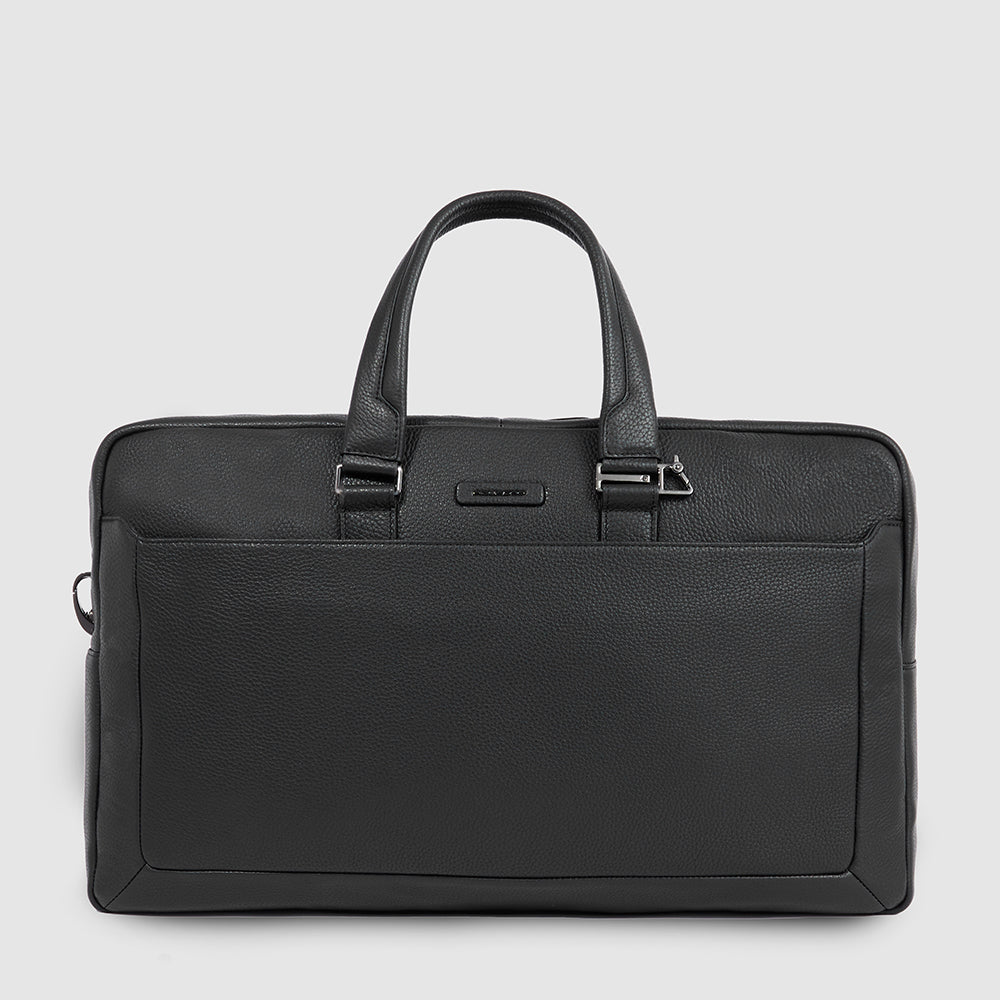 Piquadro Rover Reisetasche Herren schwarz Leder