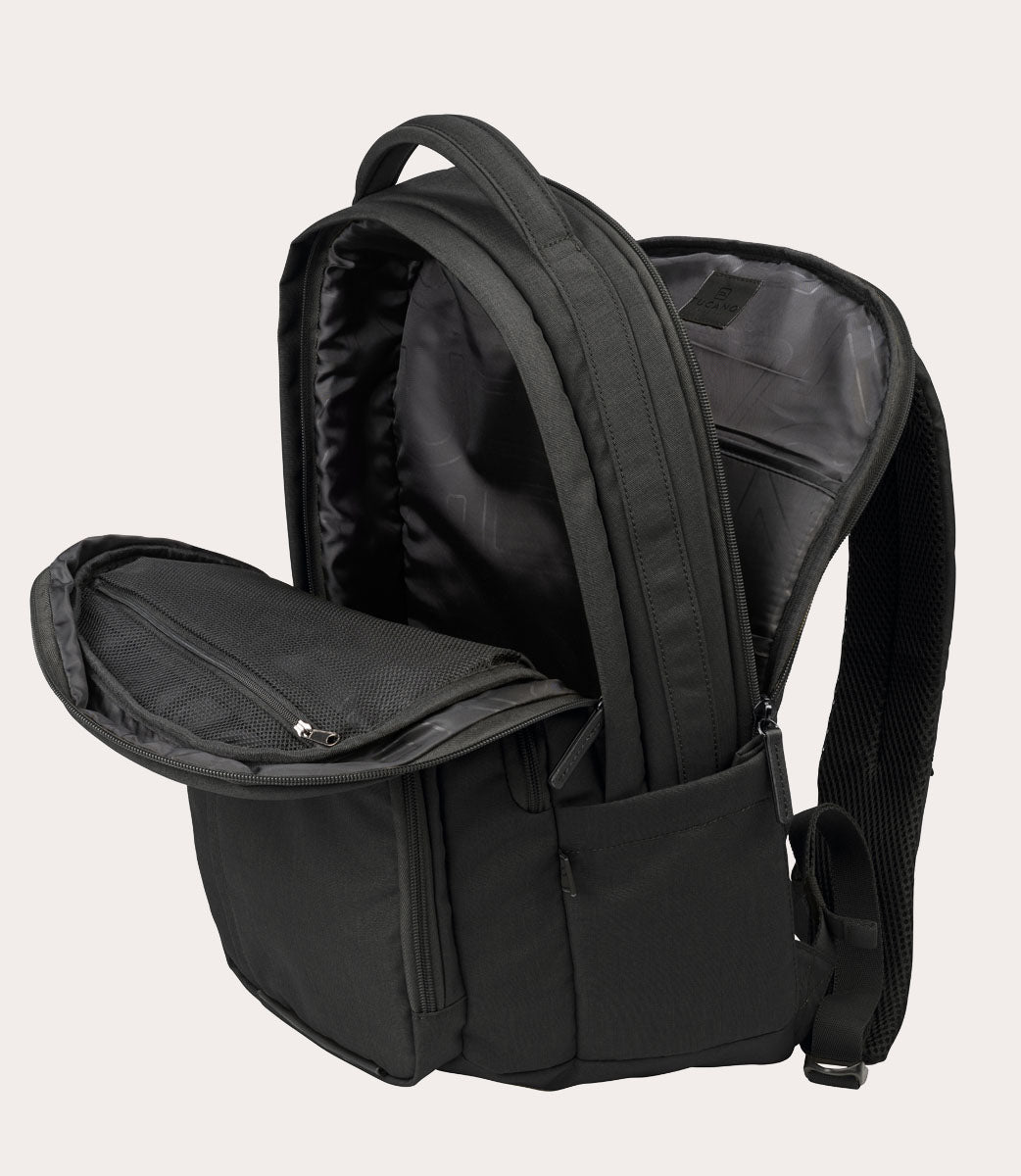 Tucano Flash 15 Zoll Laptop-Rucksack Schwarz 3 Fächer