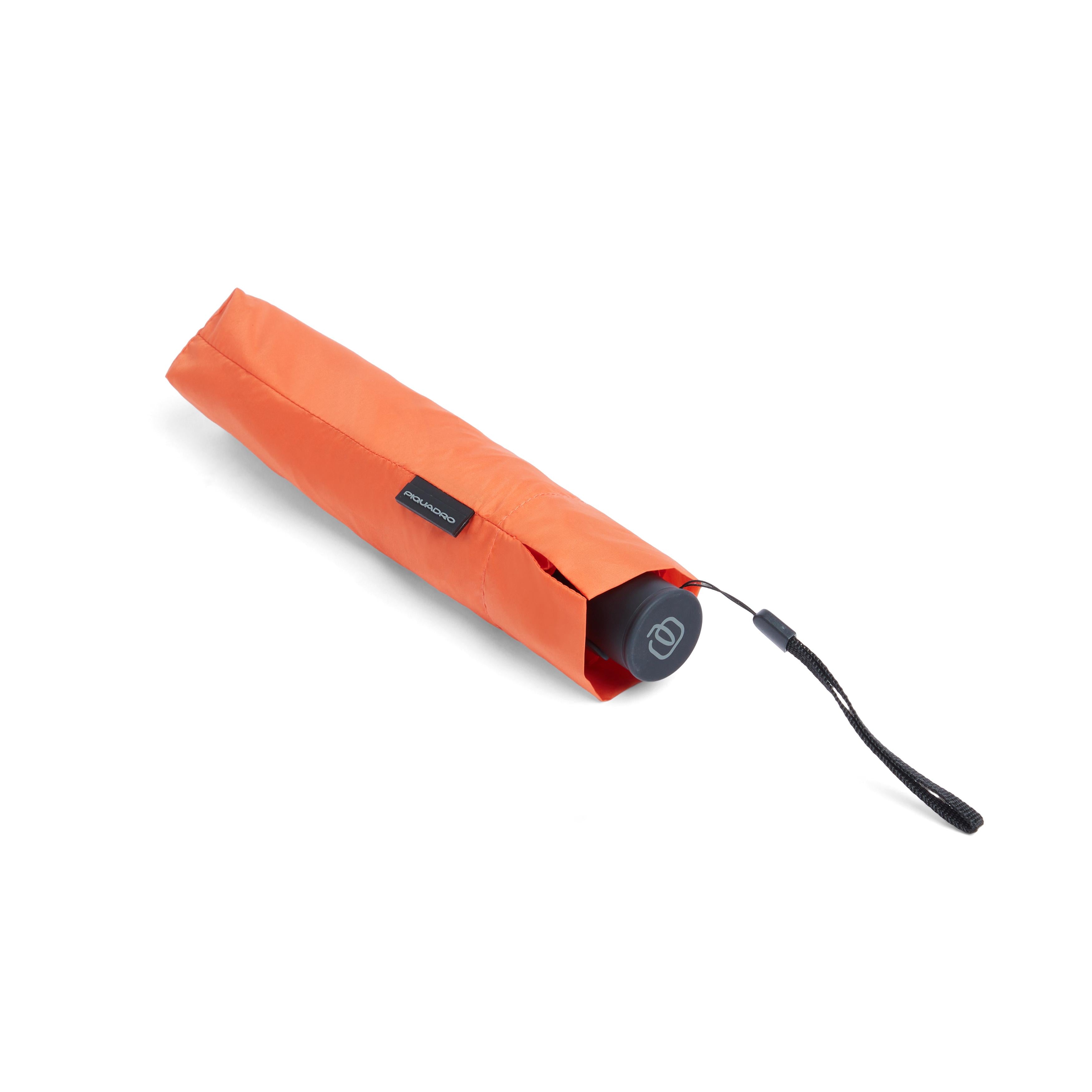Piquadro Corner 2.0 Regenschirm automatisch schwarz winddicht