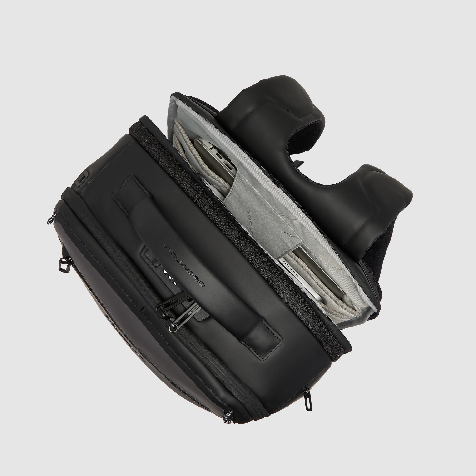 Piquadro x Ducati Rucksack Reise Laptop Leder schwarz