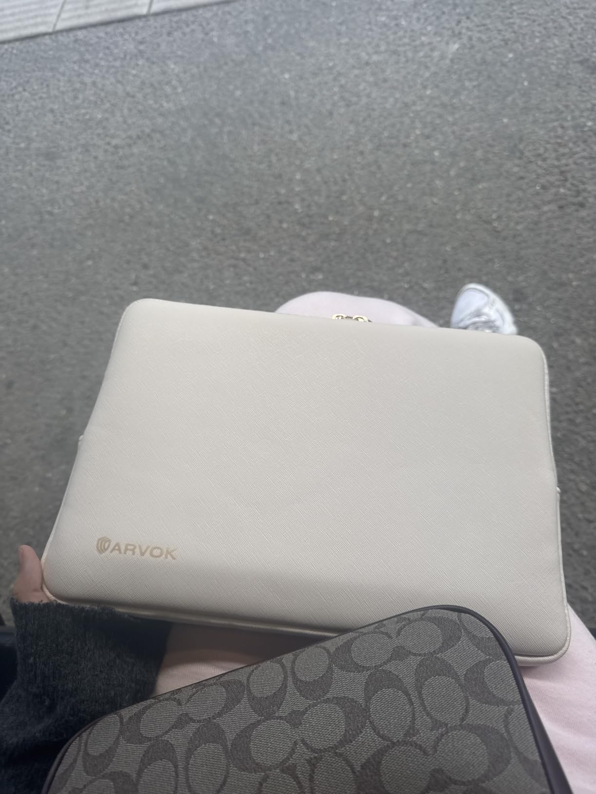 ARVOK Basic Laptop Sleeve Laptophülle 13 Zoll Blau wasserabweisend