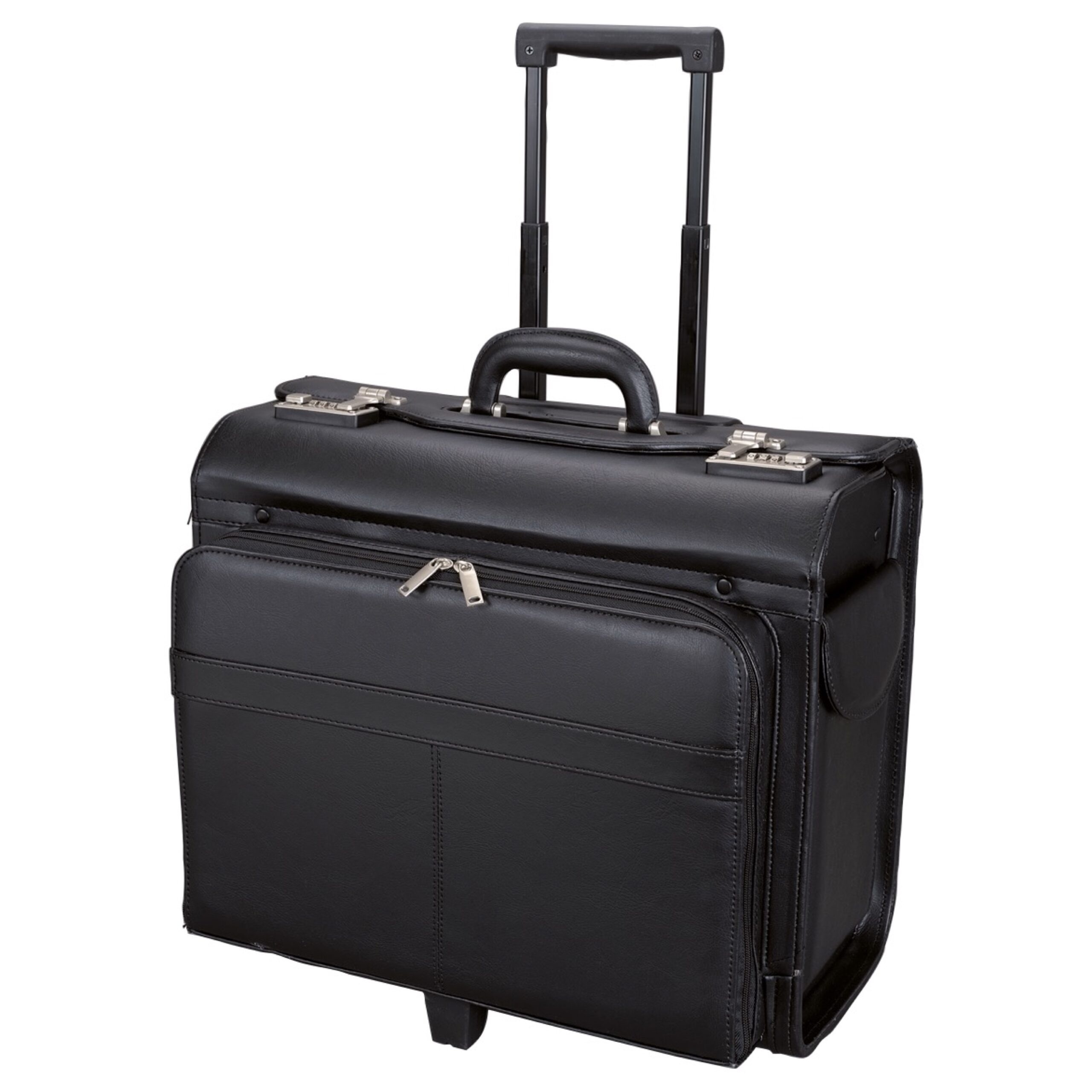 Lightpak San Remo Pilotenkoffer 17 Zoll Kunstleder schwarz