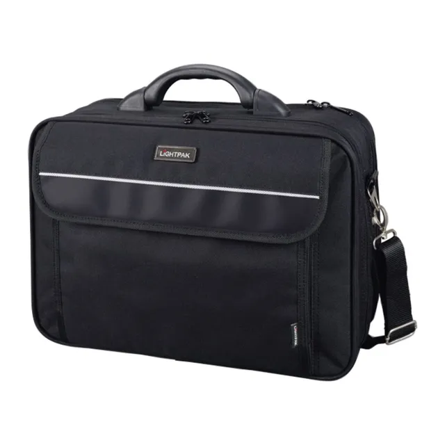 Lightpak Arco Laptoptasche 15 Zoll Schwarz Polyester