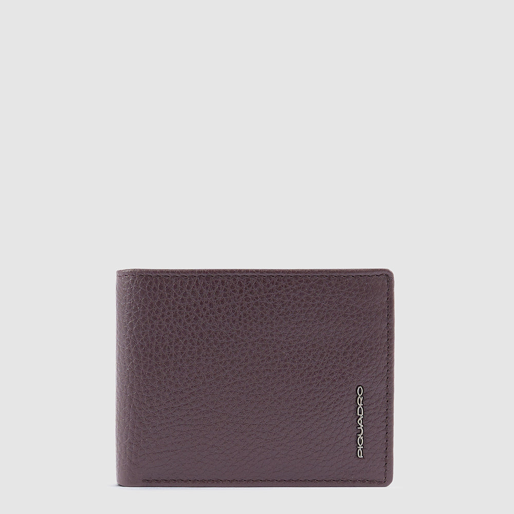 Piquadro Blue Square Geldbörse Herren Leder RFID Blau