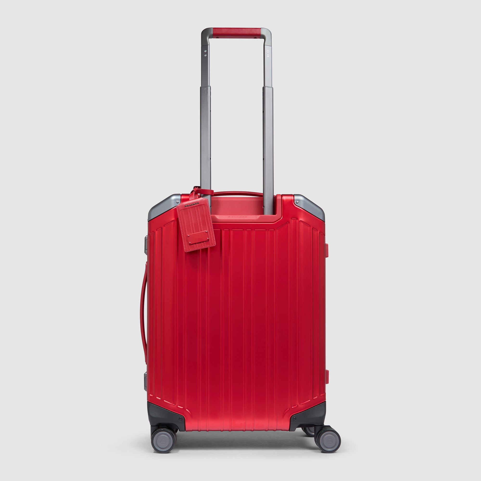 Piquadro Ducati Kabinentrolley Alu Rot 4 Rollen Handgepäck