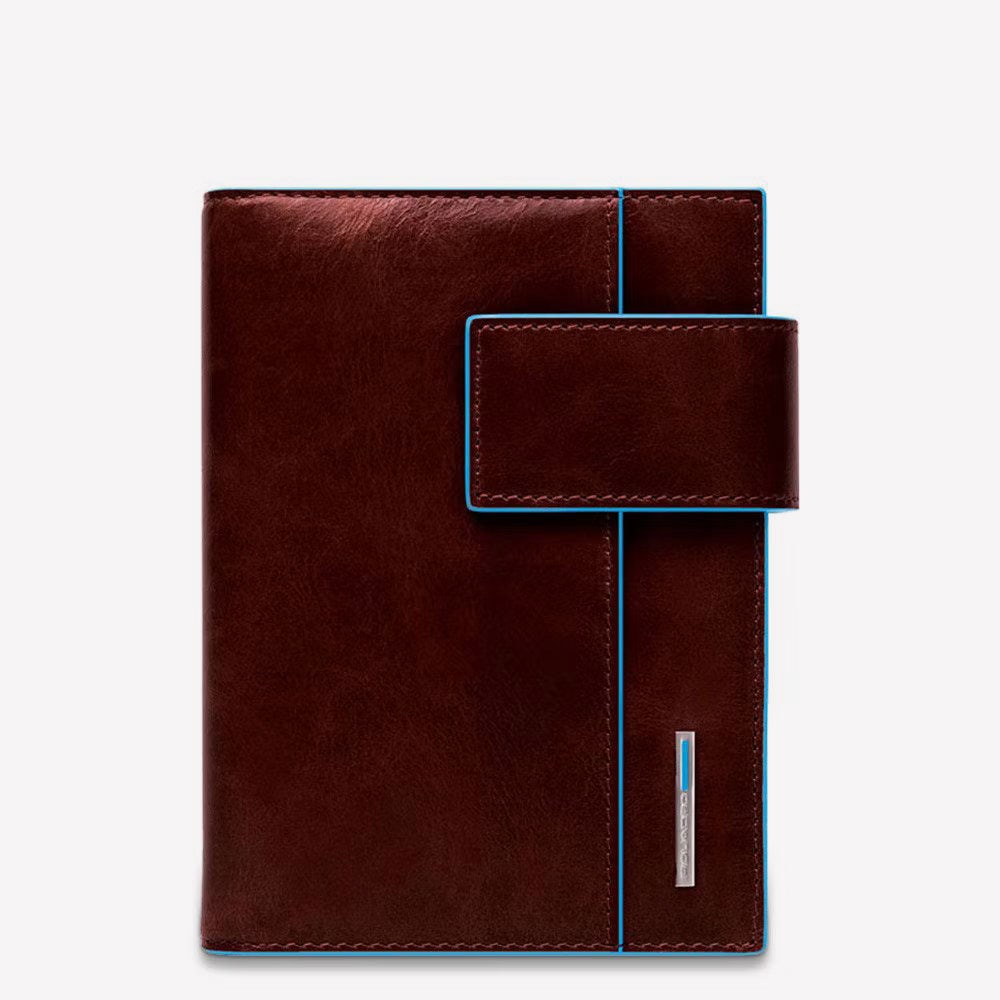 Piquadro Blue Square Organizer Agenda groß braun Leder