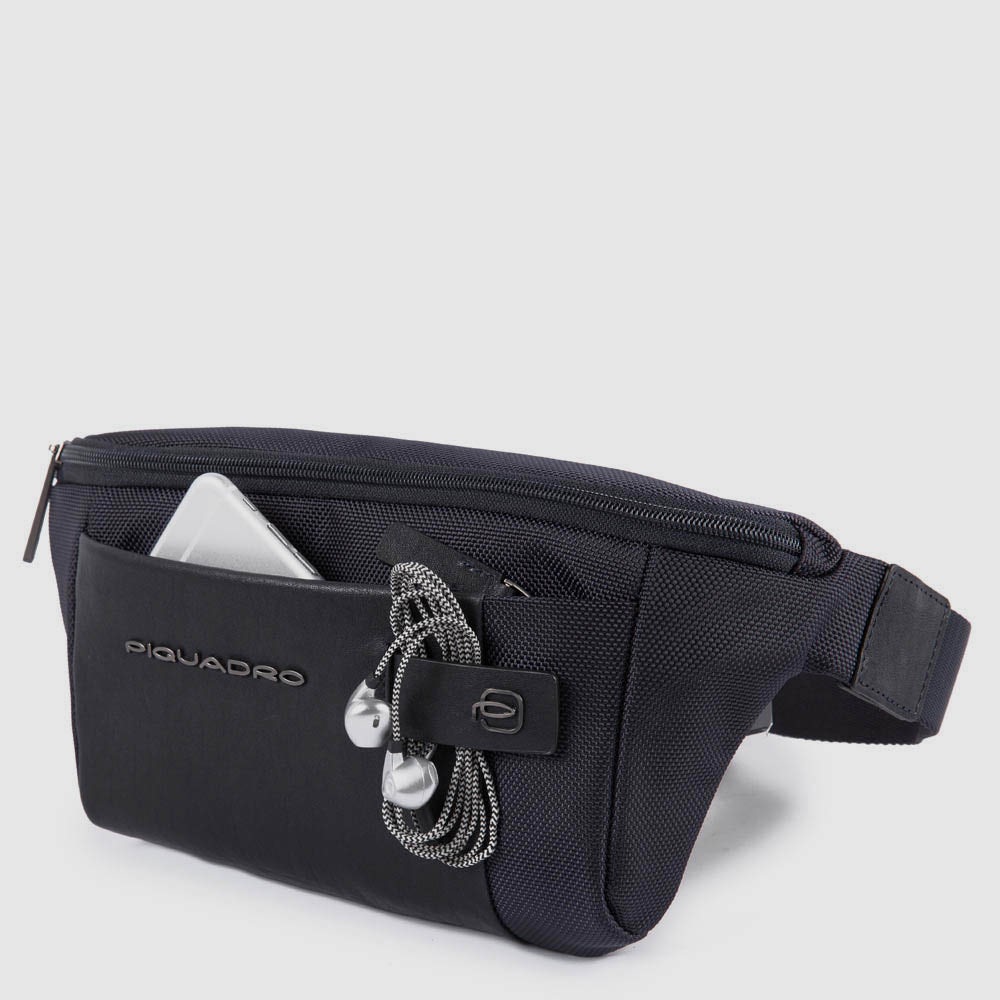 Piquadro Urban Gürteltasche Bauchtasche Blau