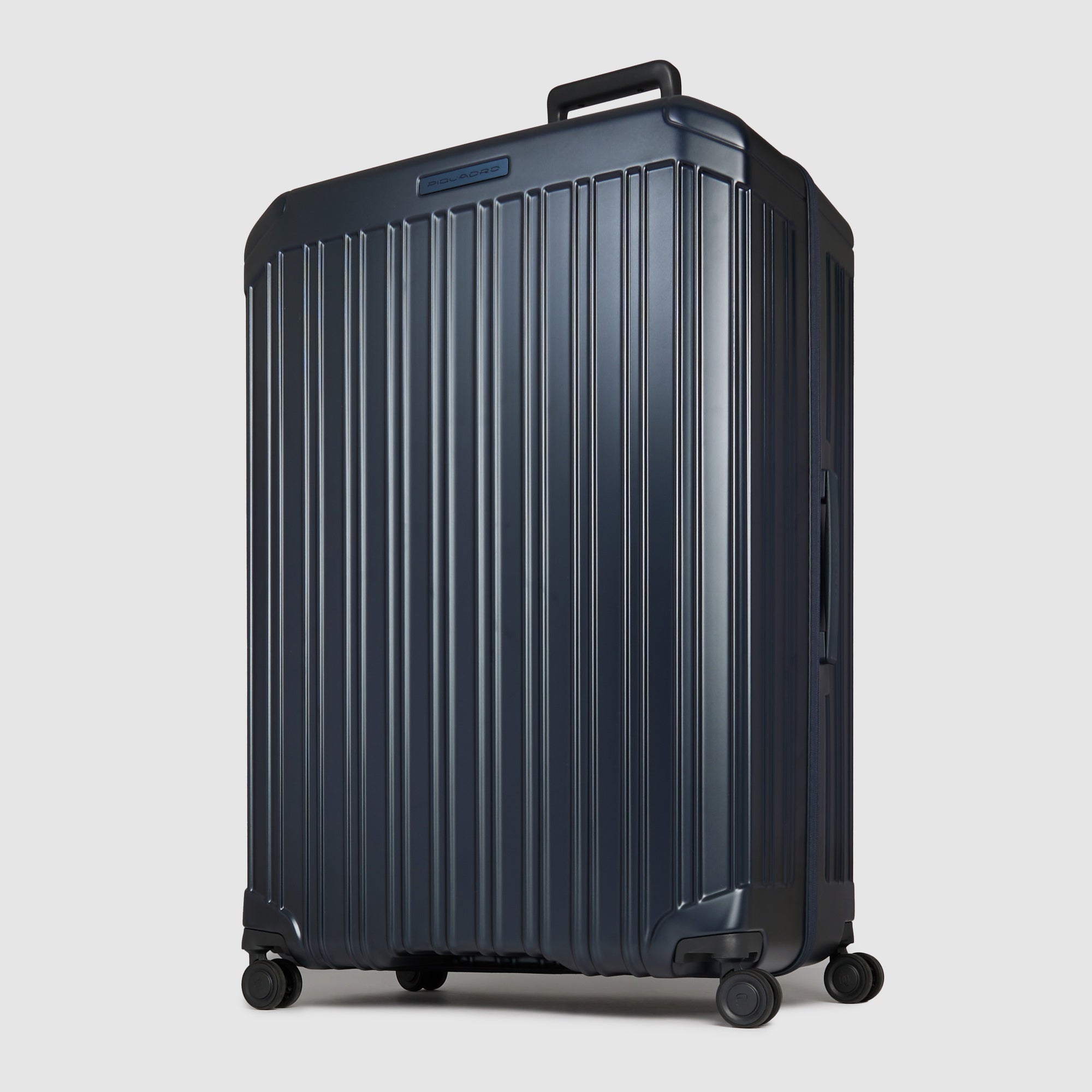 Piquadro PQLM XL Koffer hart blau erweiterbar 4 Rollen