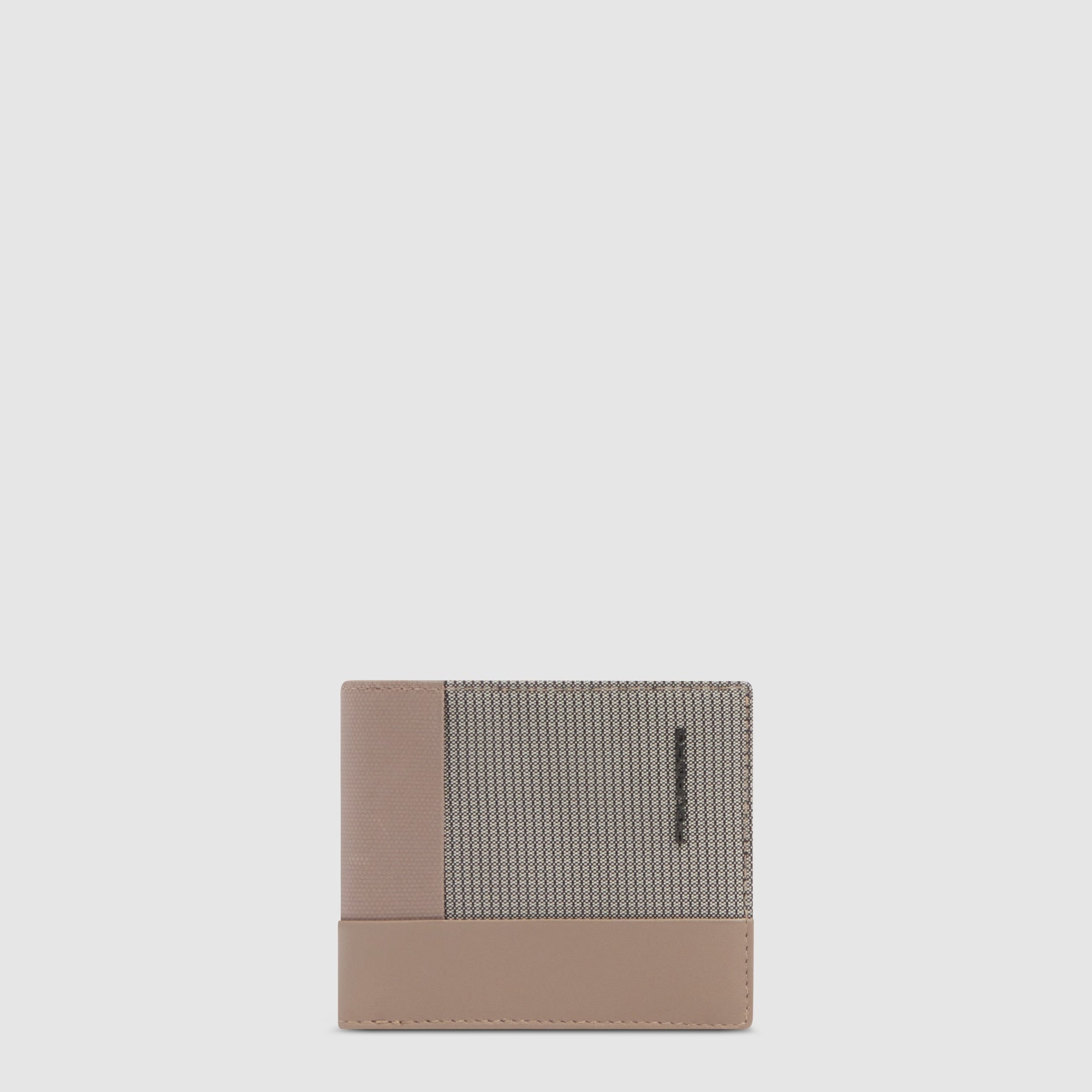 Piquadro Blue Square Geldbörse Herren Recycling schwarz