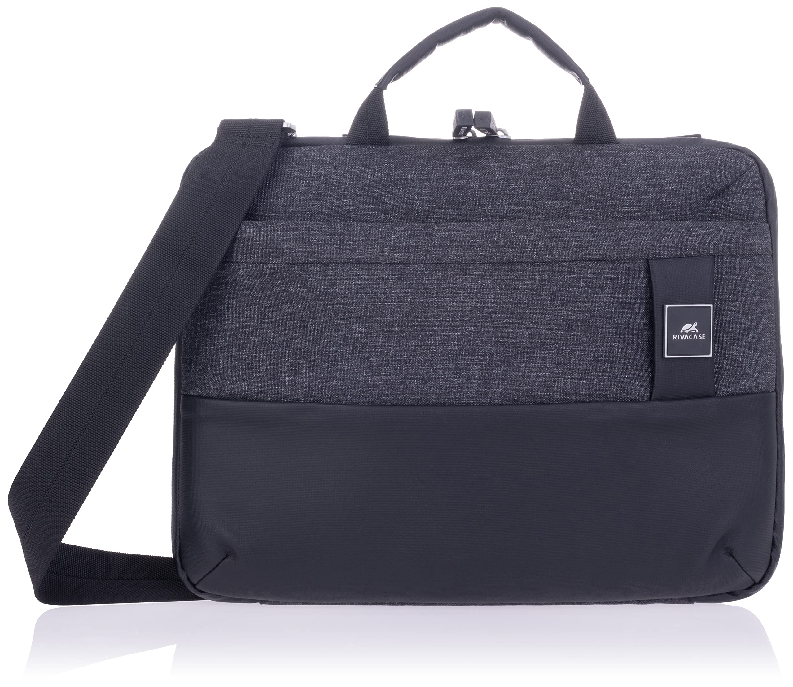 RIVACASE Anvik 8823 Laptoptasche 13,3 Zoll Schwarz Kunstleder