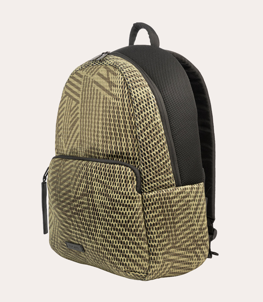 Tucano Grosso Laptop-Rucksack 17 Zoll grün mit Trolleyband