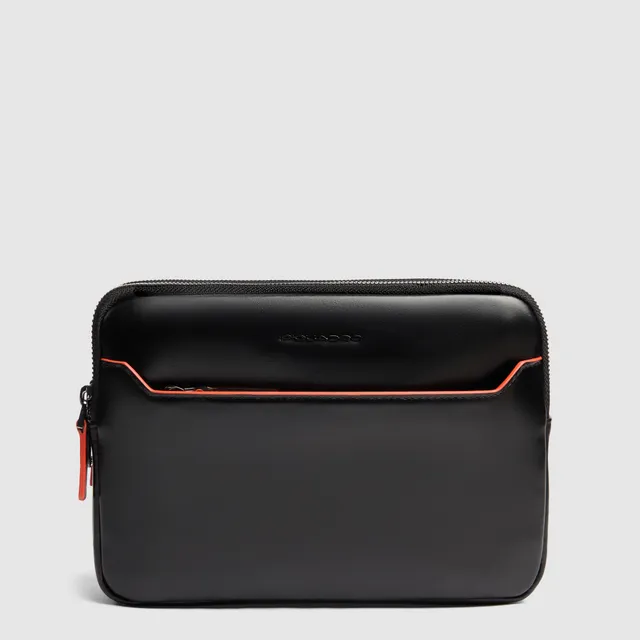 Piquadro Modus Pochette Herren Fingerabdruck iPad mini
