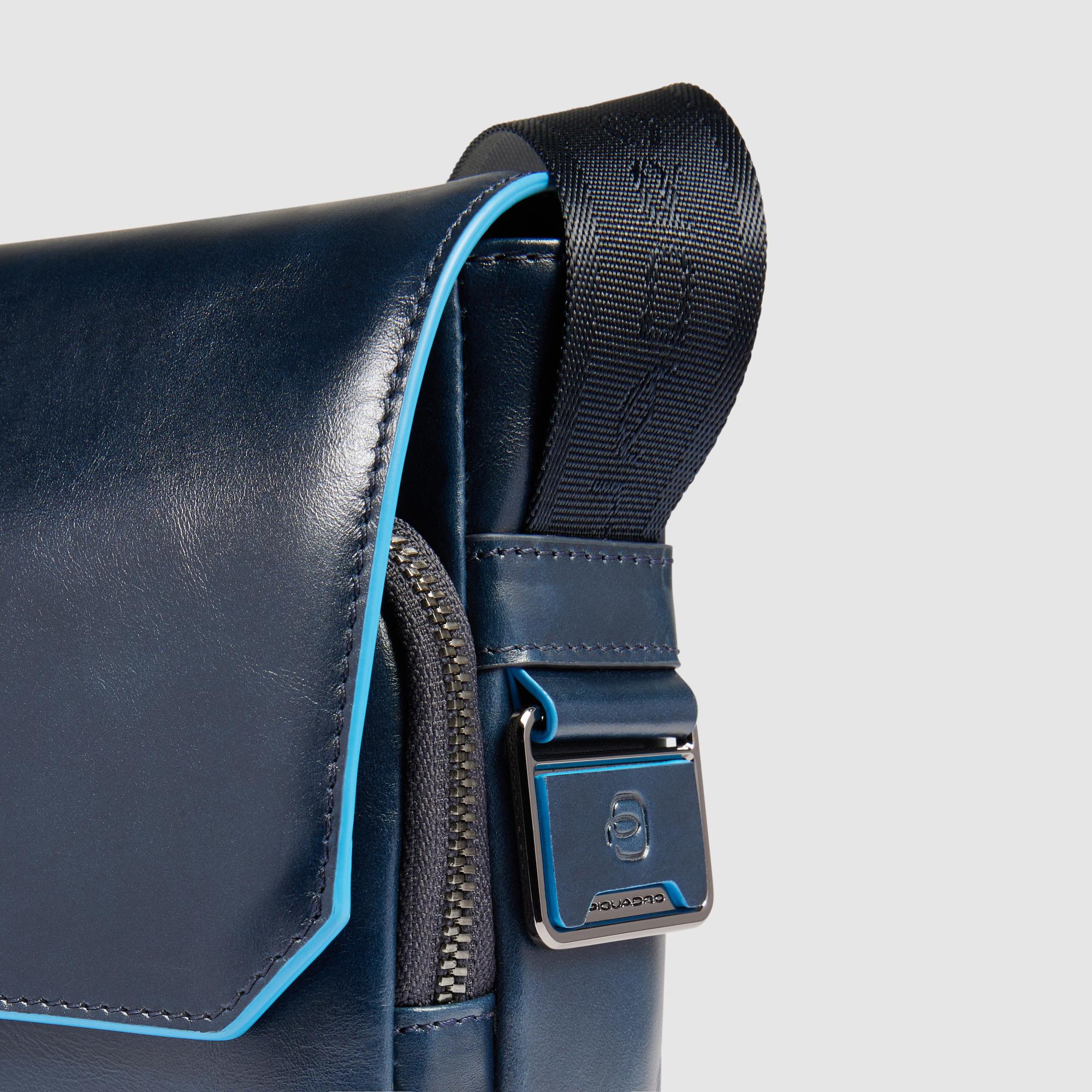Piquadro Black Square Umhängetasche Herren N Leder RFID