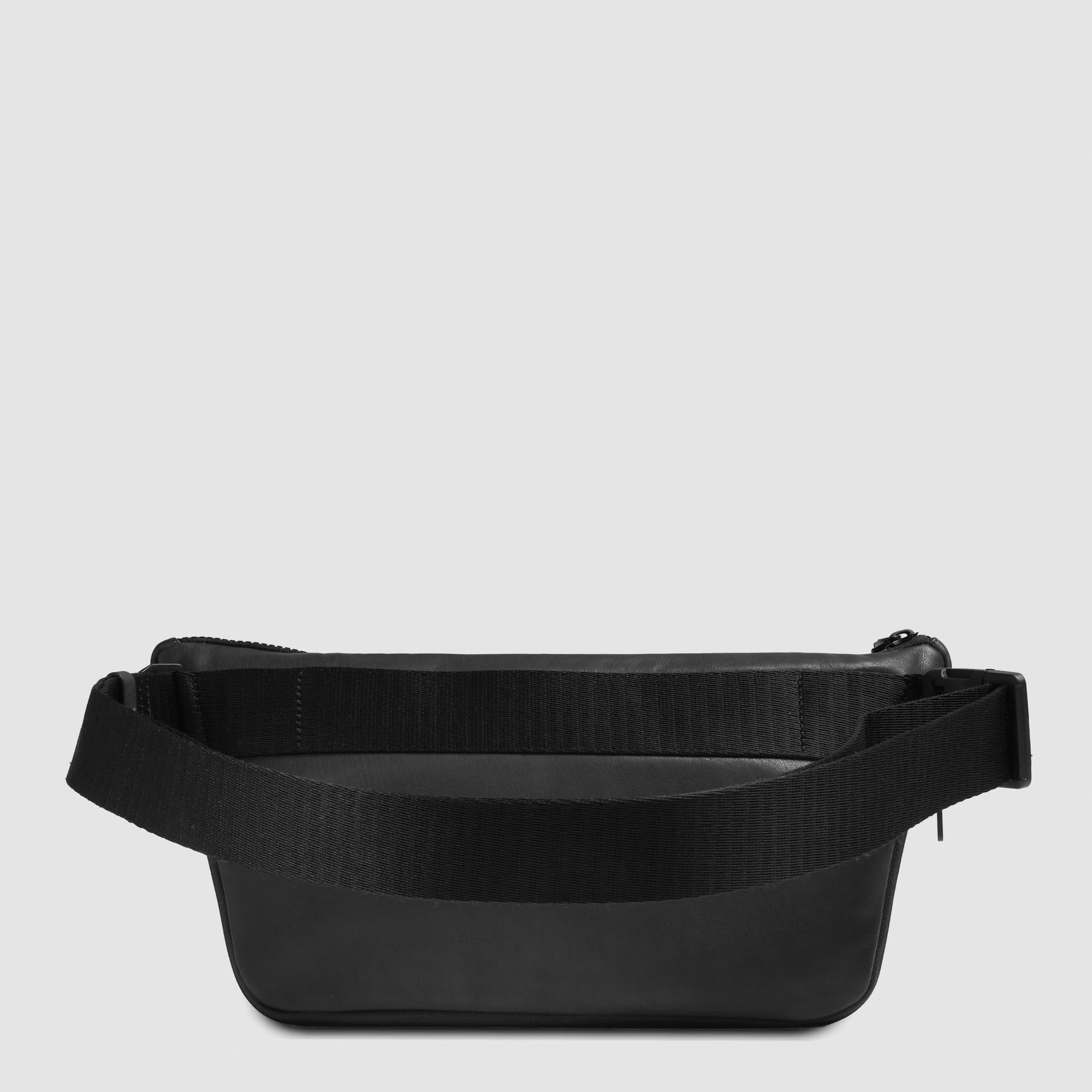 Piquadro Corner 2.0 Bauchtasche N Leder erweiterbar