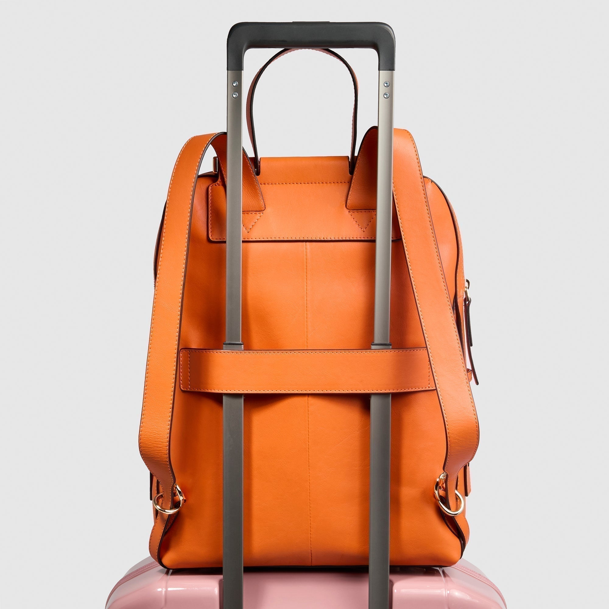 Piquadro Lyra Damen-Rucksack 14 Zoll Schwarz Leder