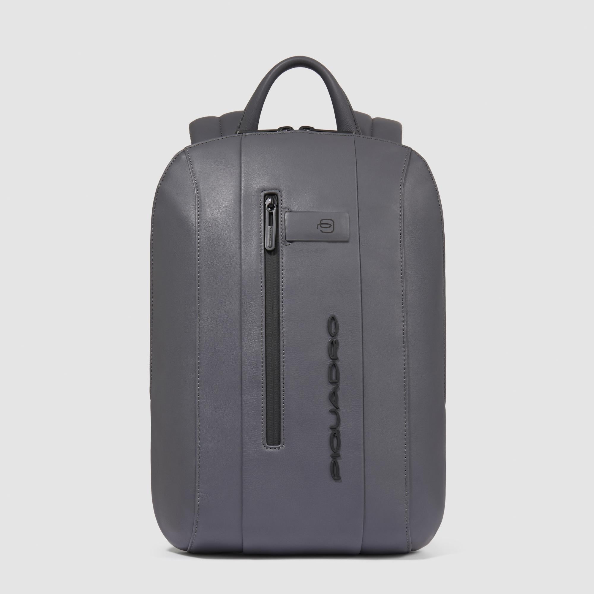 Piquadro Black Square Rucksack 14 Zoll Laptop schwarz