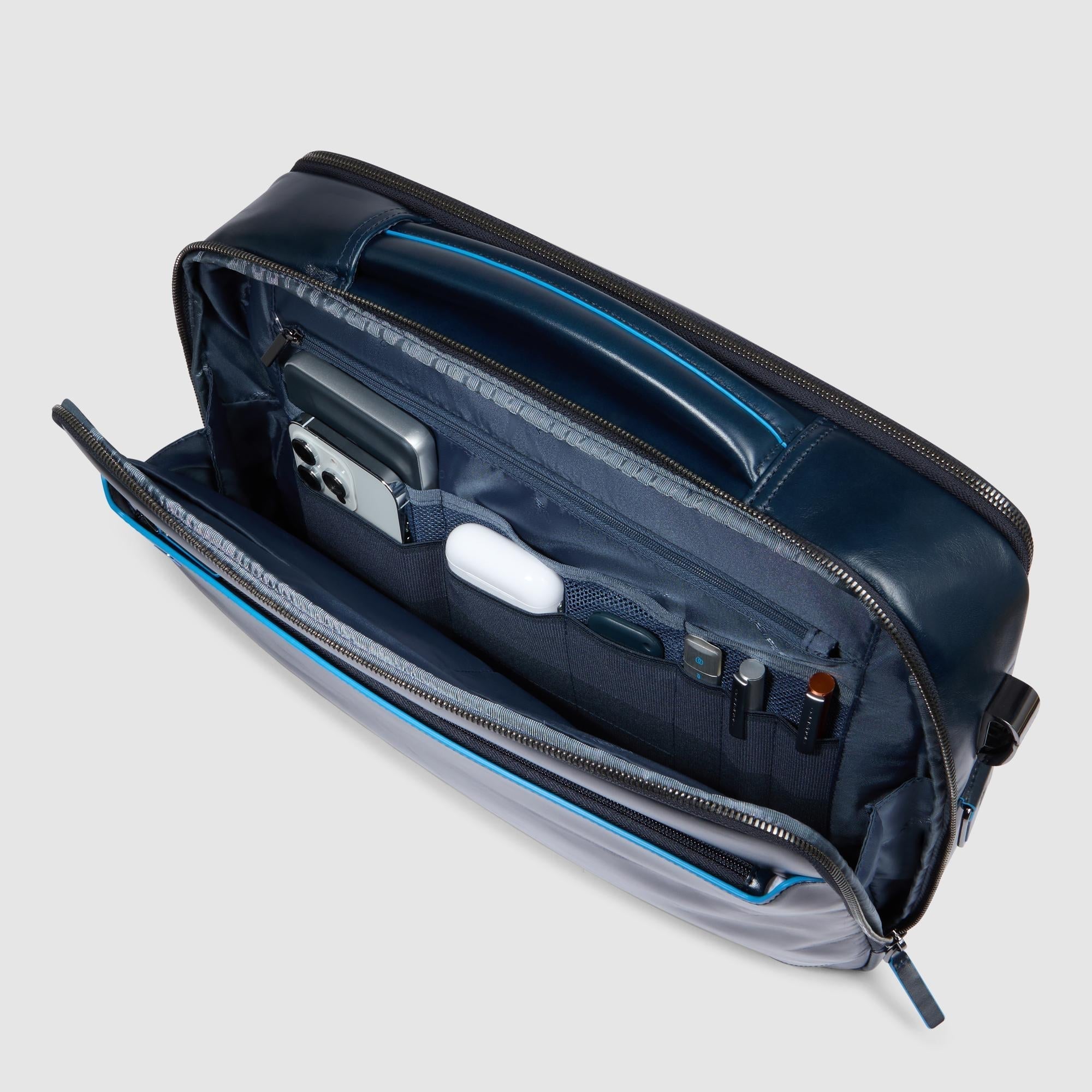Piquadro Modus Laptoptasche 15,6 Zoll Leder RFID