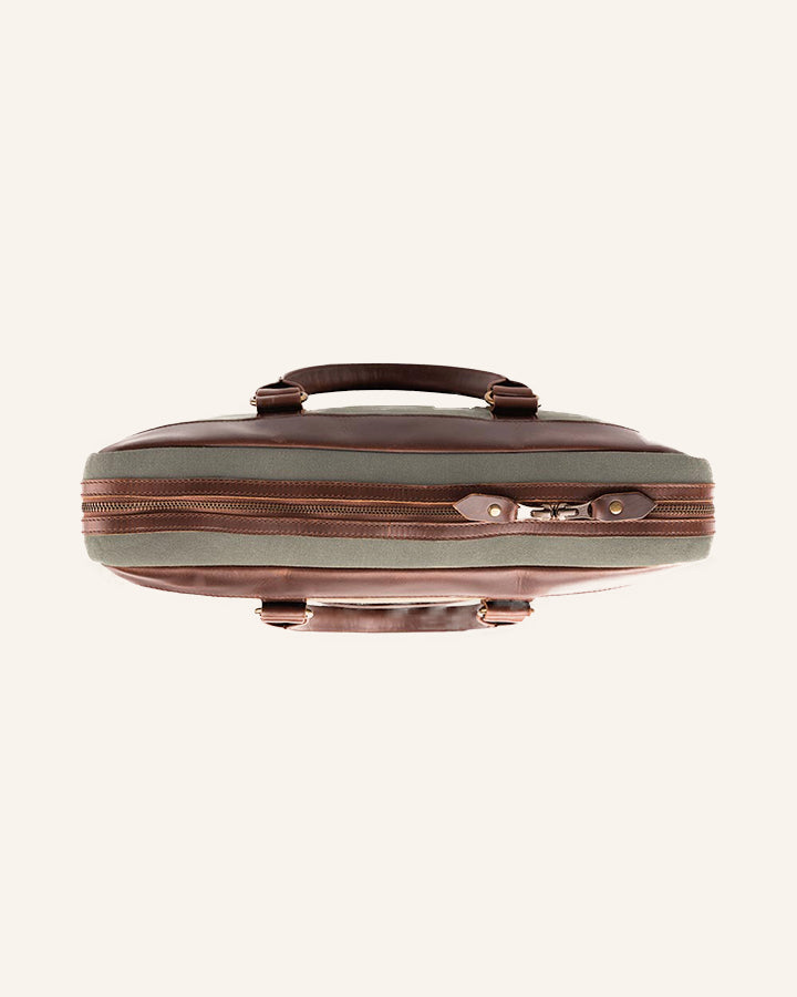 Buckle & Seam Venture Aktentasche Laptoptasche 16 Zoll Blau