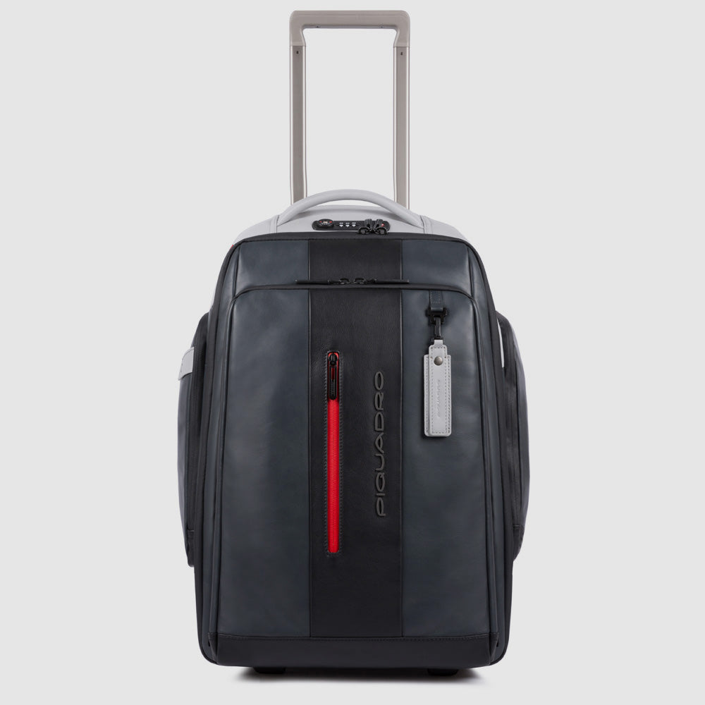Piquadro PQ-Light Kabinentrolley Rucksack Schwarz