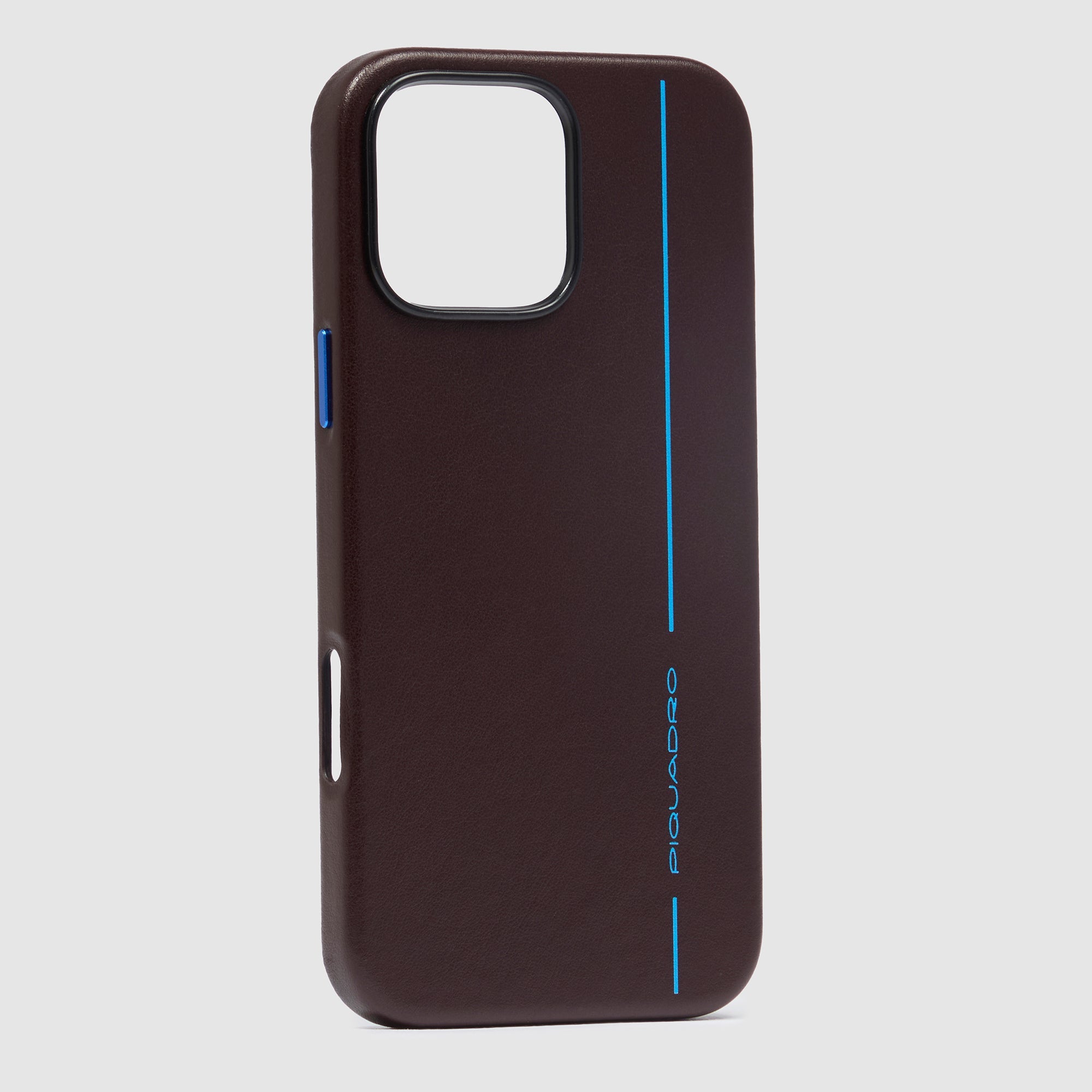 Piquadro Connequ iPhone 16 Pro Max Hülle Leder 6,9 Zoll