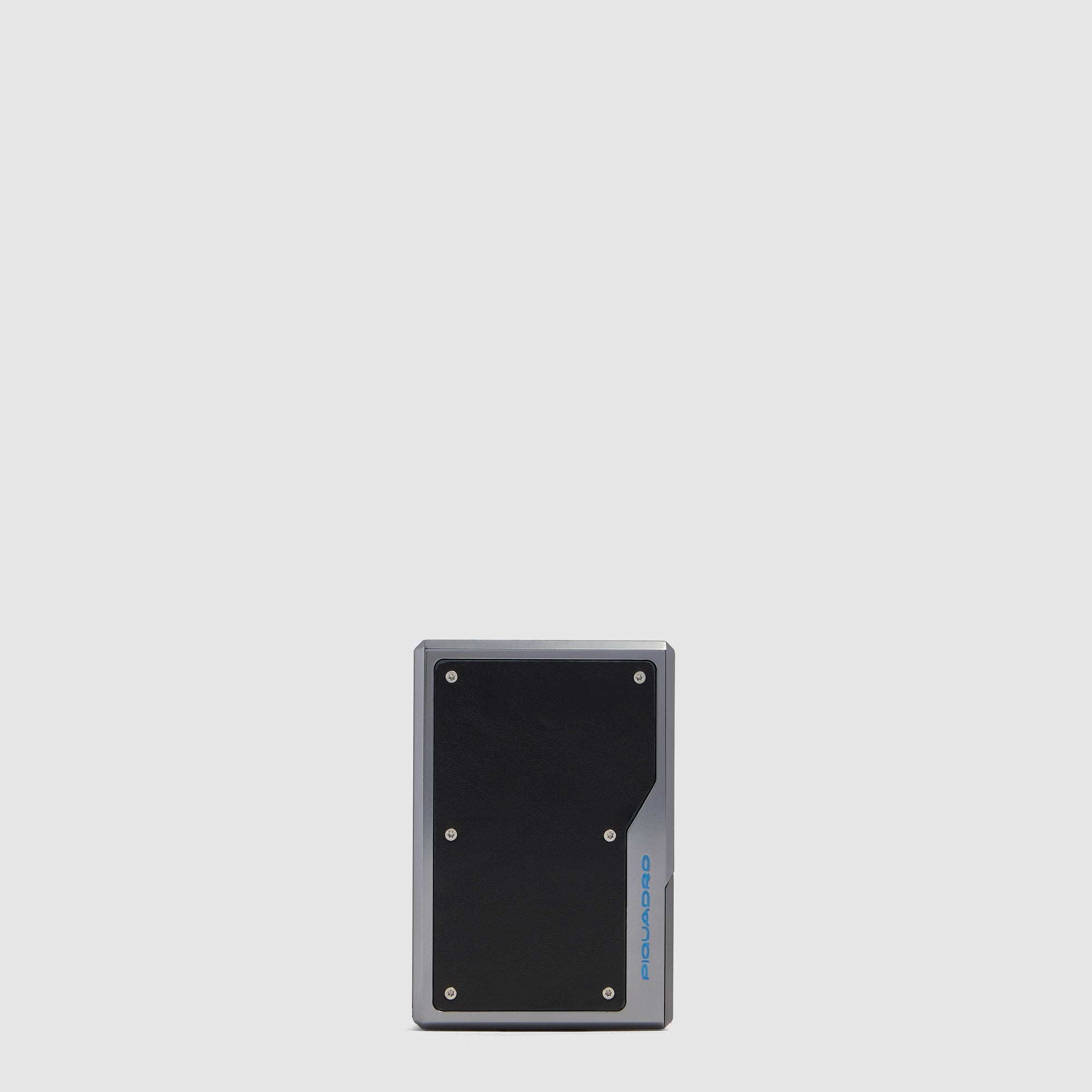 Piquadro BagMotic Kartenetui MagSafe Leder Alu schwarz