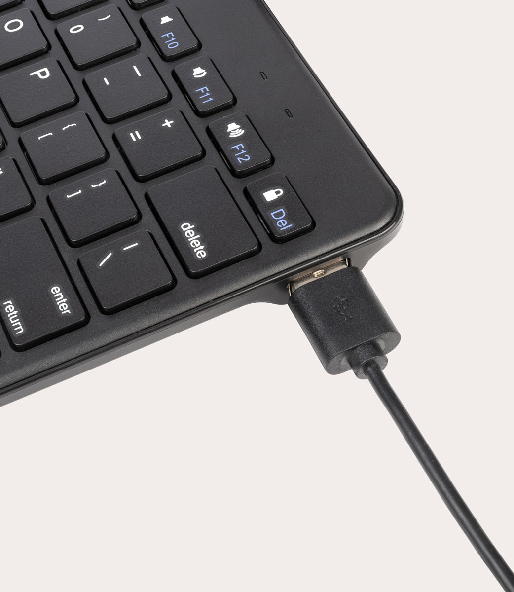 Tucano Tablet Cases Wired Tablet Keyboard Stand Tastatur Schwarz