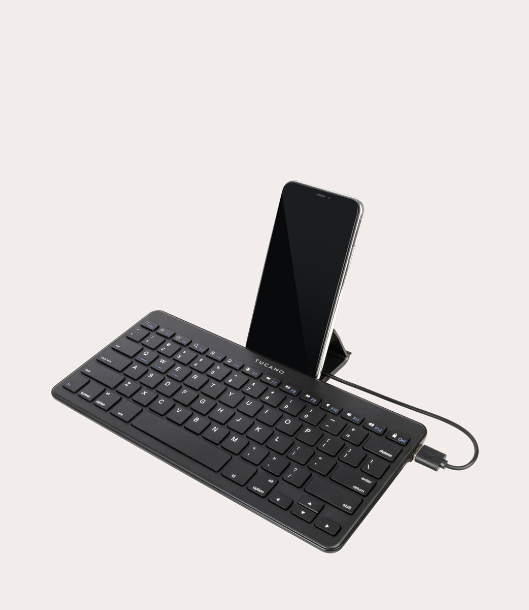 Tucano Tablet Cases Wired Tablet Keyboard Stand Tastatur Schwarz