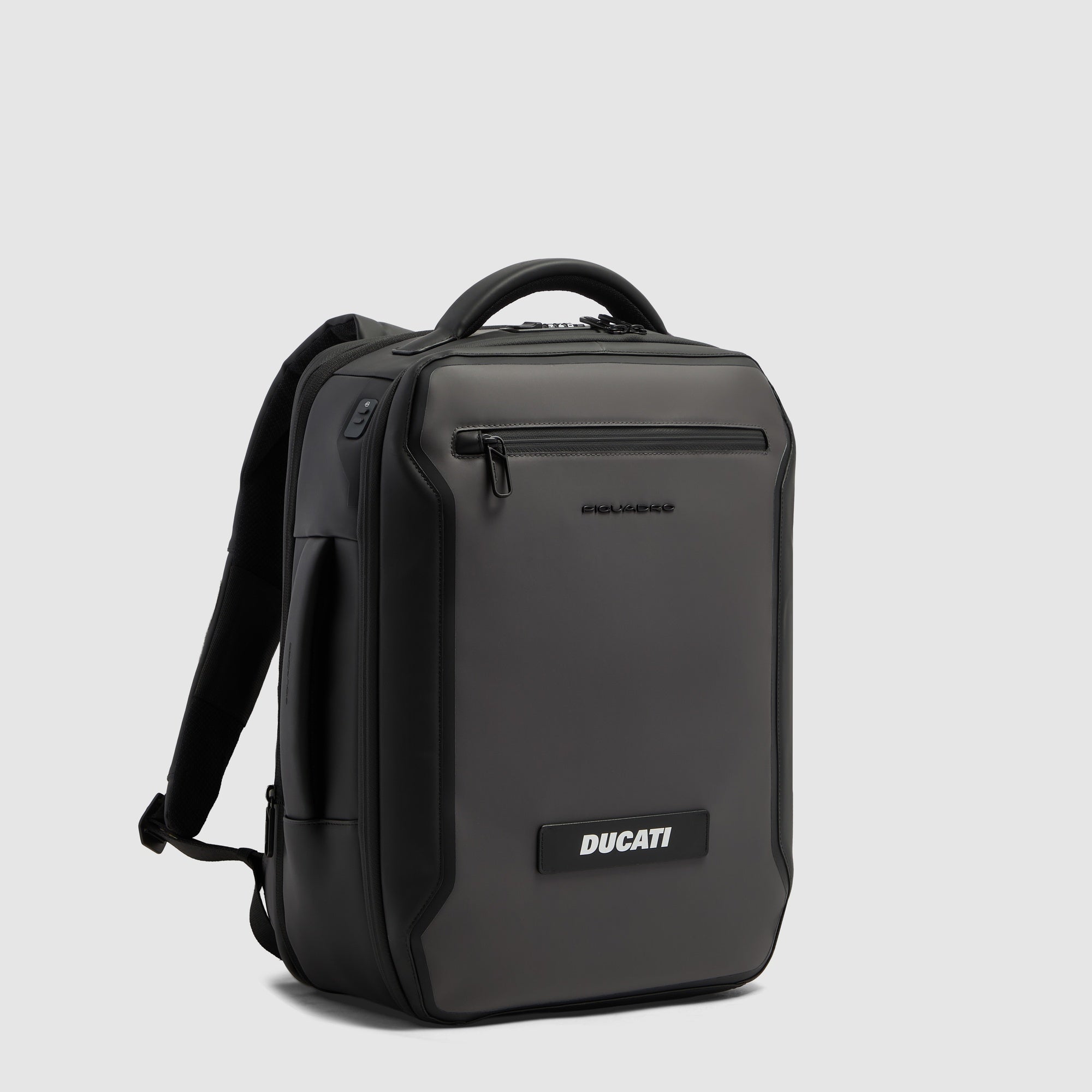 Piquadro x Ducati Rucksack Reise Laptop Leder schwarz