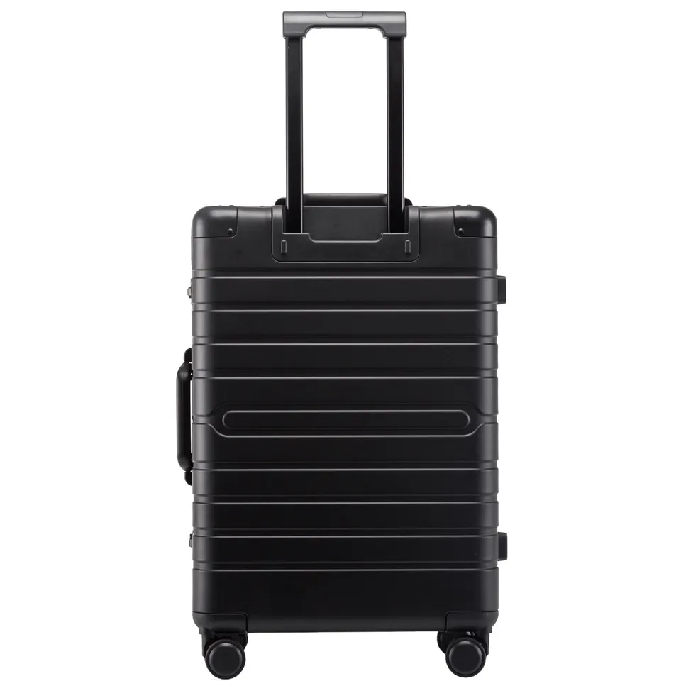 Lightpak Gravity Reisetrolley Aluminium Schwarz TSA 4-Rollen