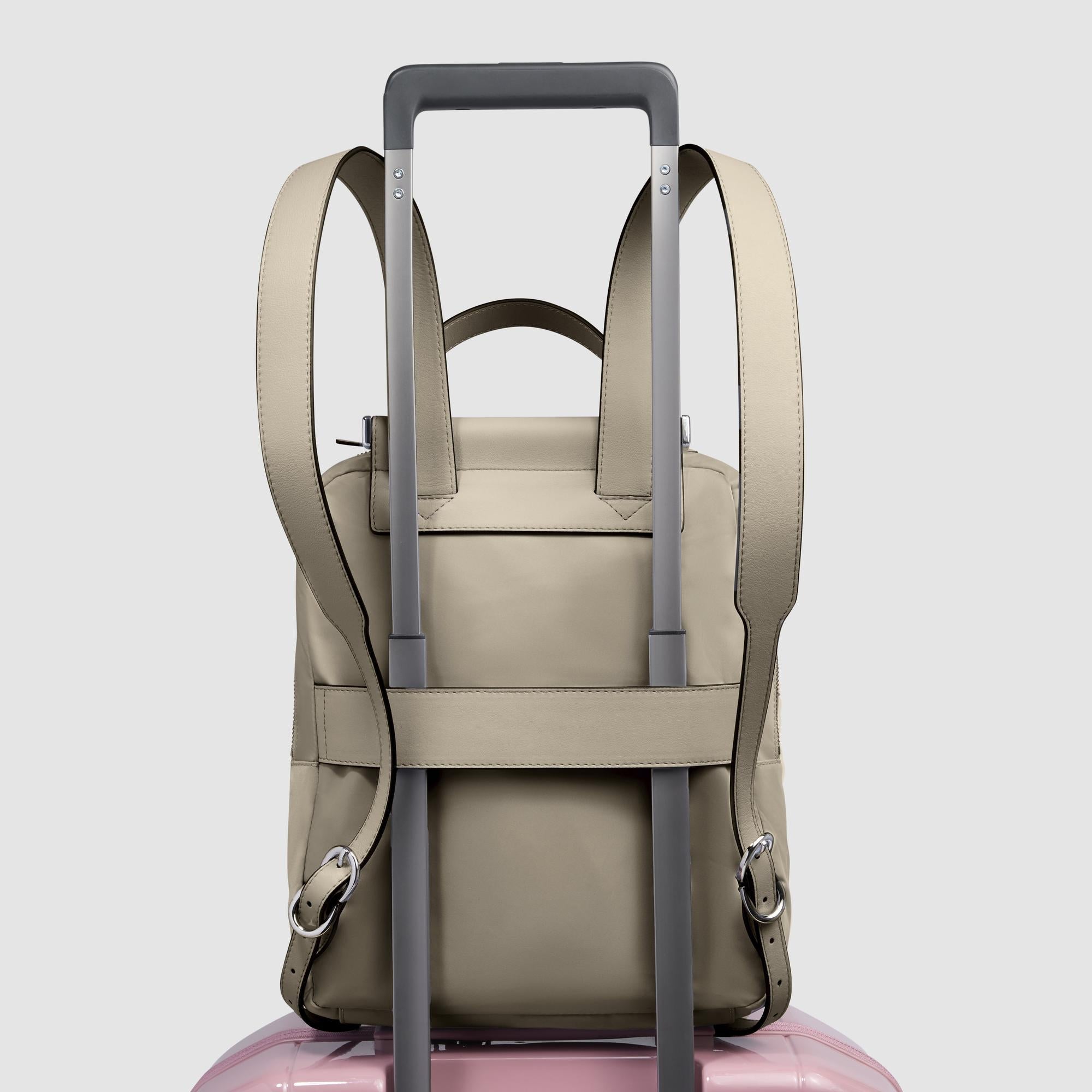 Piquadro Lyra Rucksack Damen schwarz iPad Recycling