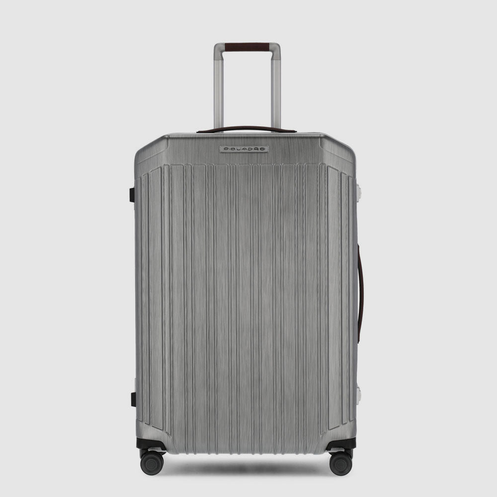 Piquadro PQLM Trolley Groß 4 Rollen Hartschale Koffer