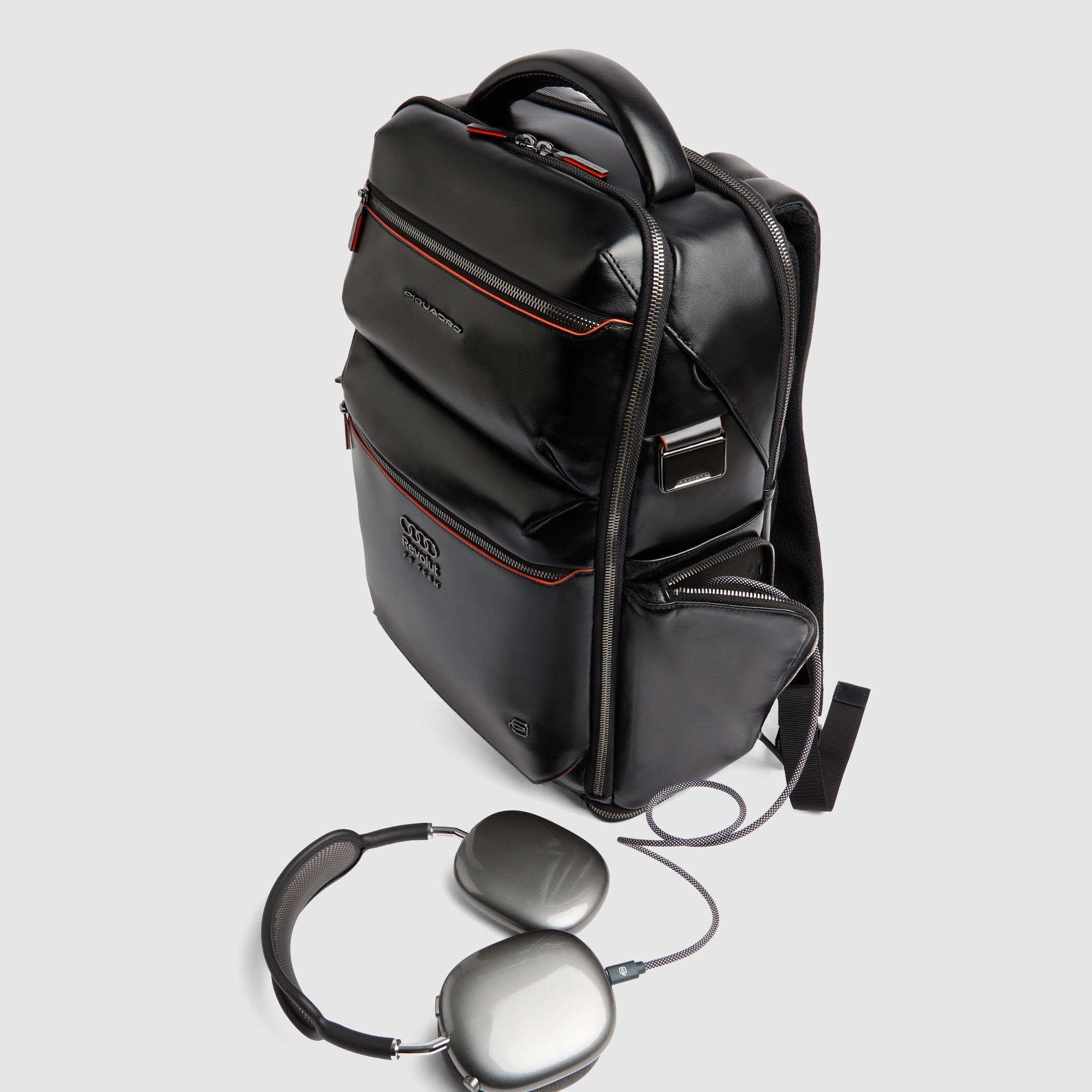 Piquadro Black Square Rucksack Audi F1 Laptop 15,6 Zoll