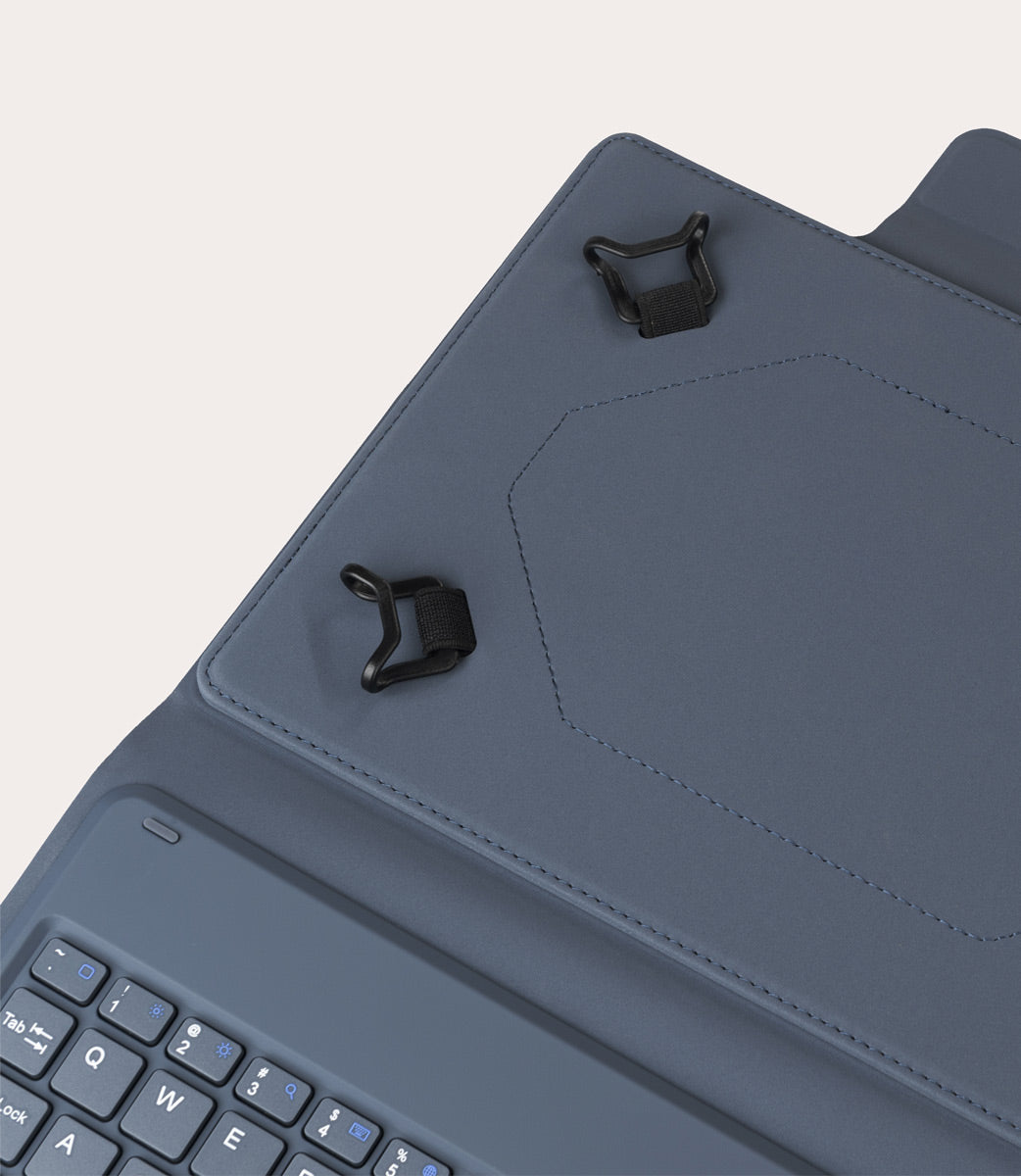 Tucano Gancio Tablet-Hülle 13 Zoll Blau mit Tastatur
