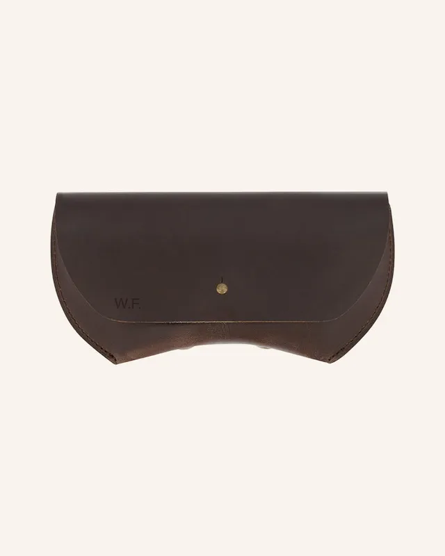 Buckle & Seam Arizona Leder Brillenetui Brillenbox Kratzschutz