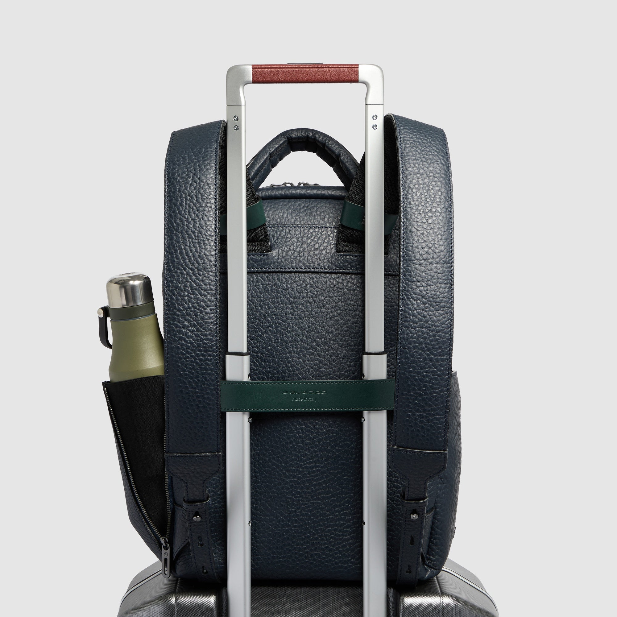 Piquadro Urban Rucksack 14 Zoll Laptop 2 Fächer Blau