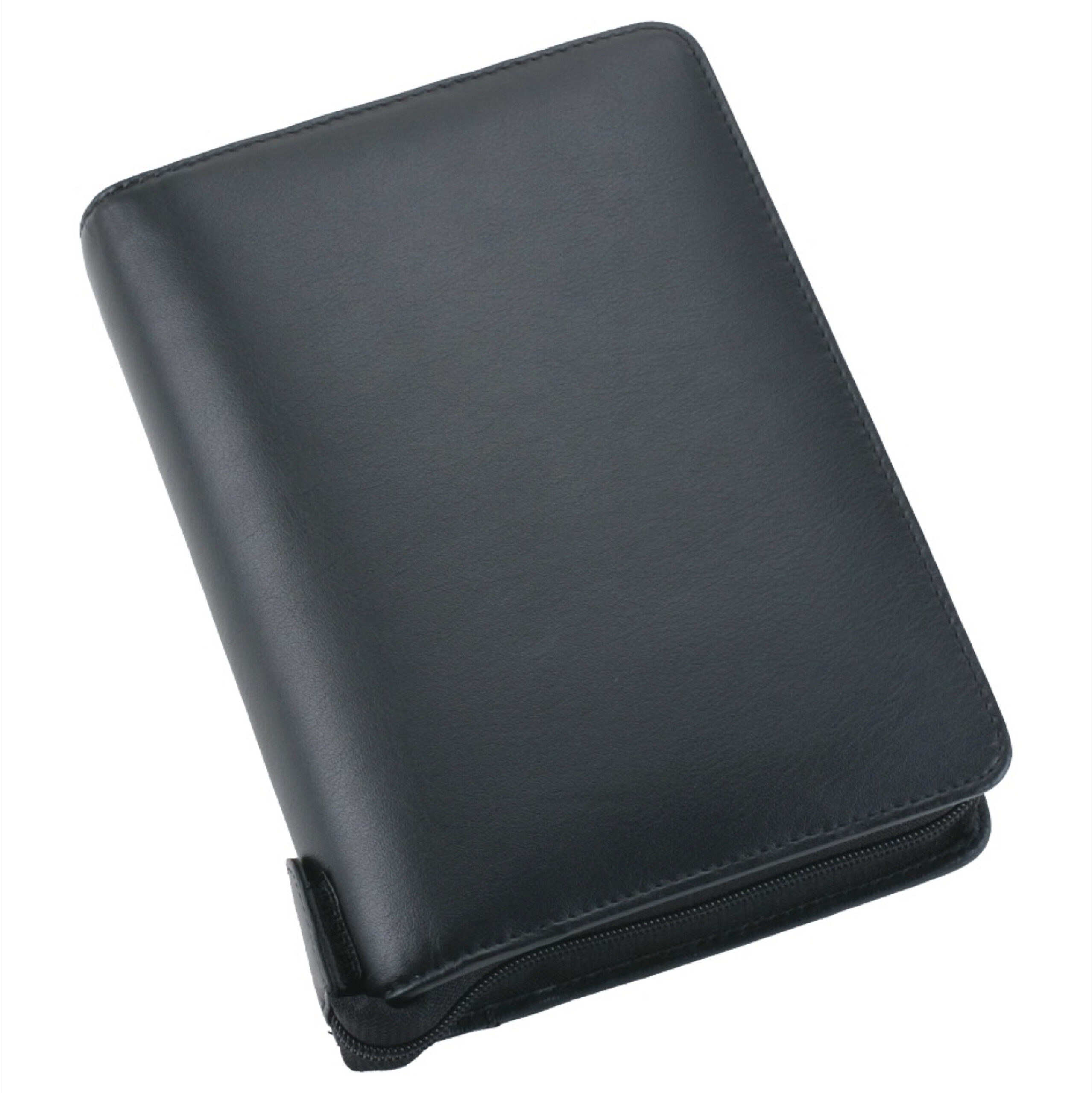 Lightpak Systemplaner A6 schwarz mit Reißverschluss