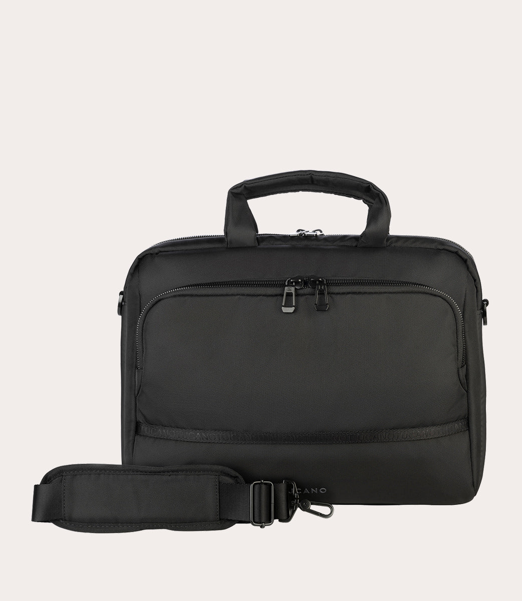 Tucano Player Laptoptasche 15,6 Zoll Schwarz 2 Fächer