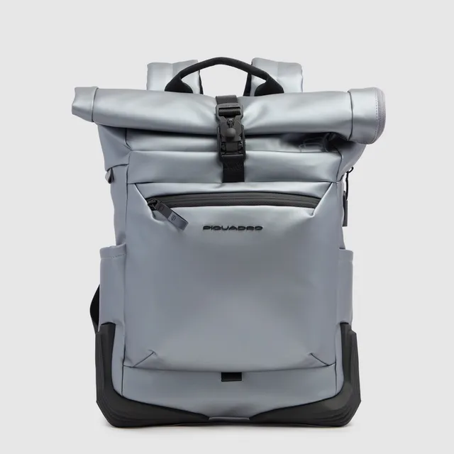 Piquadro Corner 2.0 Rucksack wasserdicht Grau