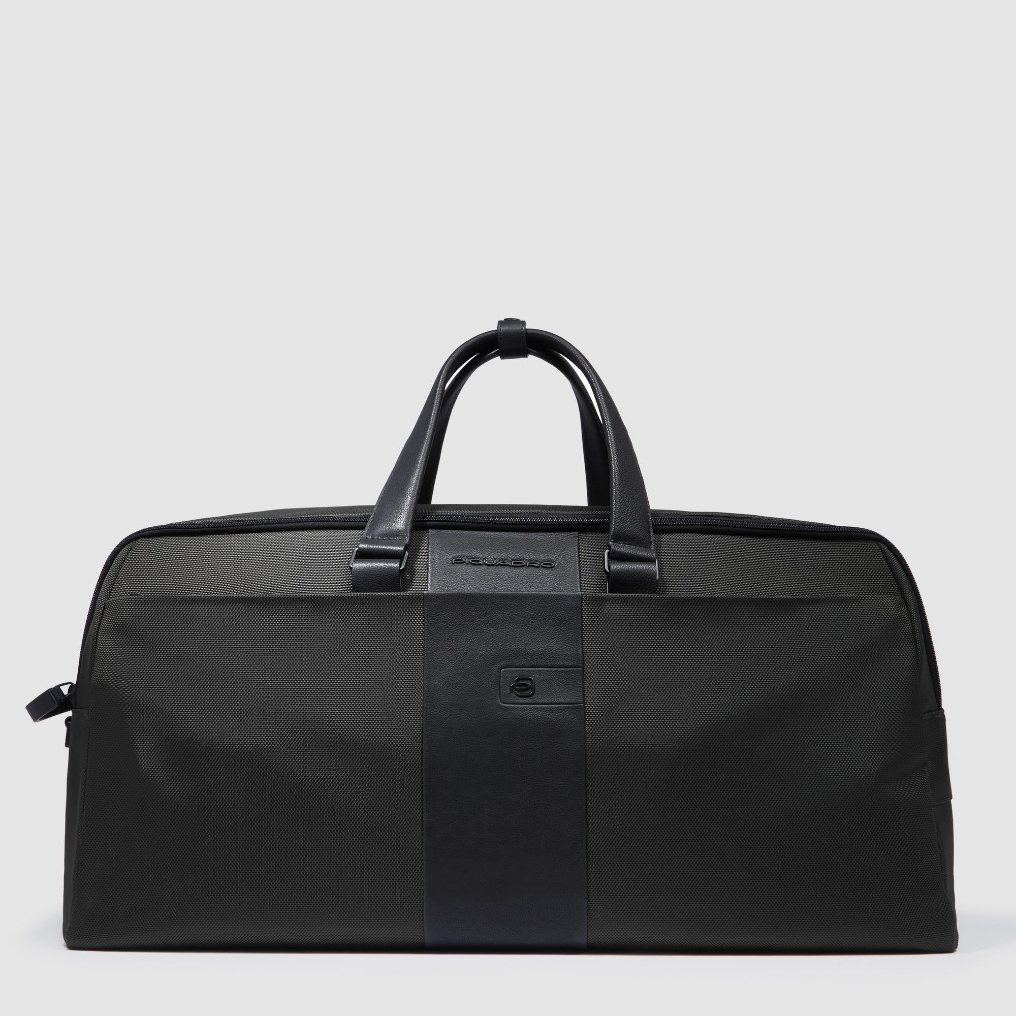 Piquadro Corner 2.0 Reisetasche schwarz recycelt Duffle