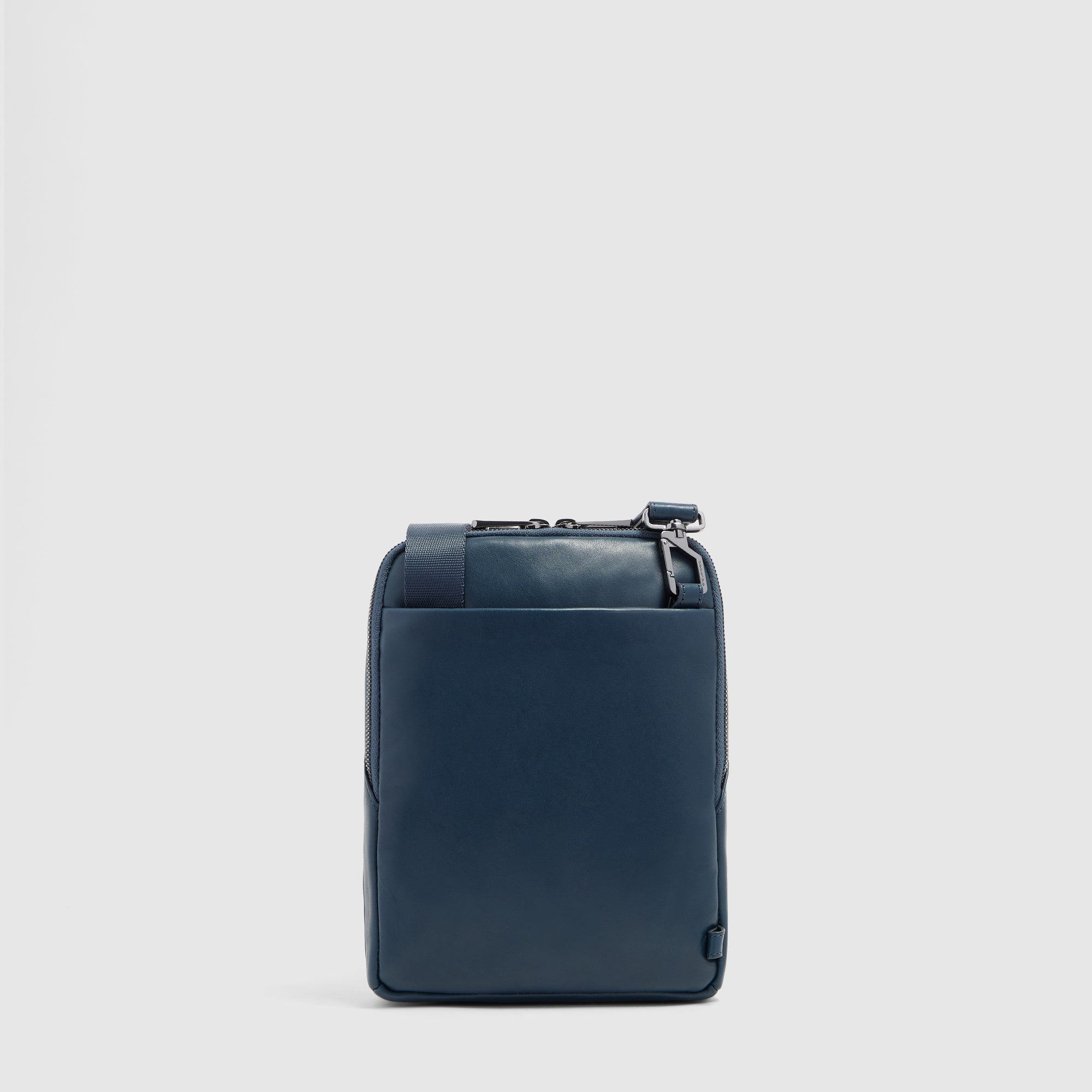 Piquadro Urban Borsello Umhängetasche Leder Schwarz iPad