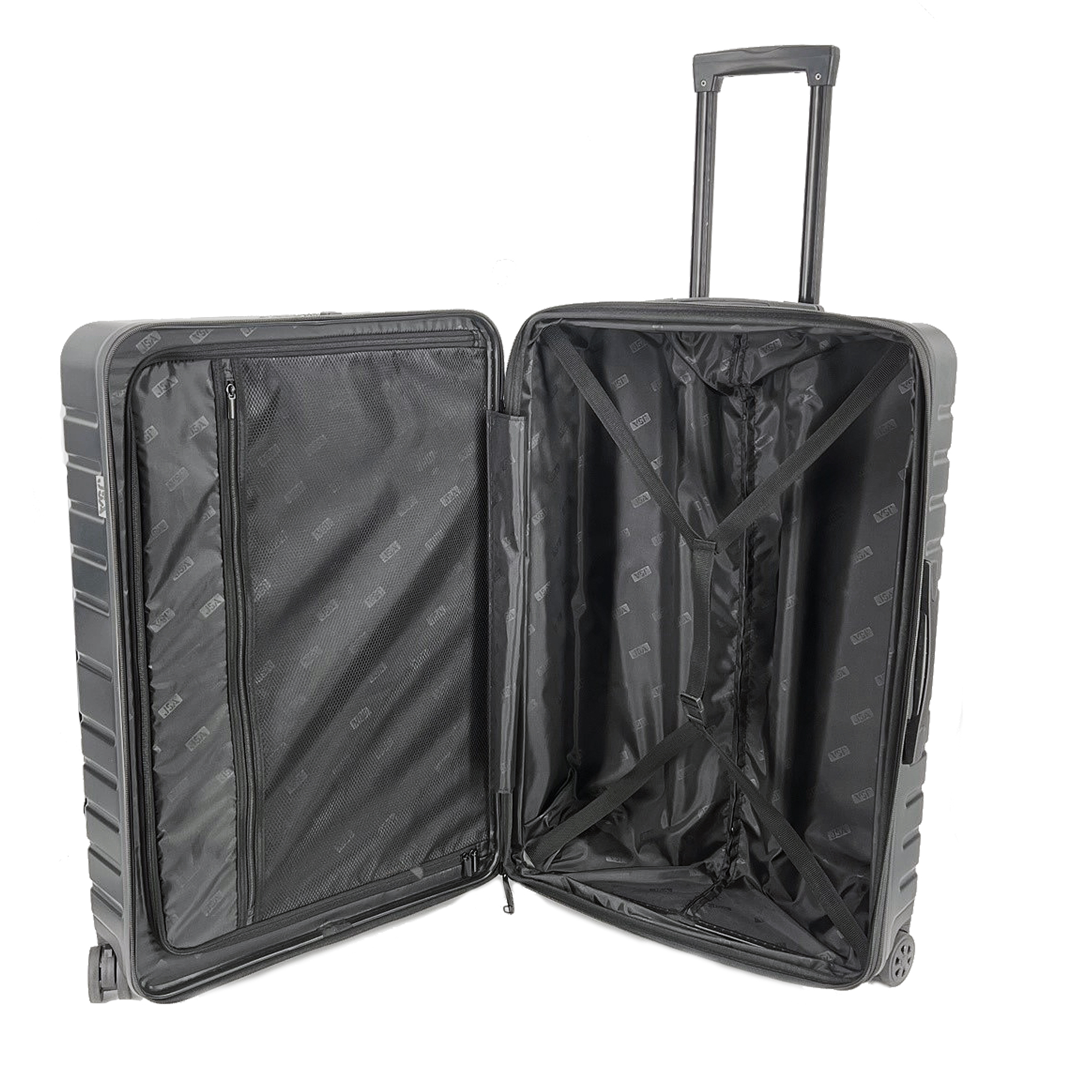 Lightpak Business Trolleys RABS Reisetrolley groß schwarz TSA-Schloss