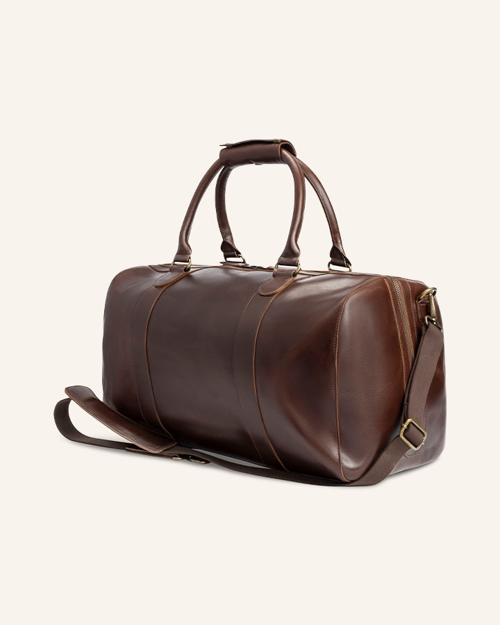 Buckle & Seam Willow Weekender Leder Brown 37 L