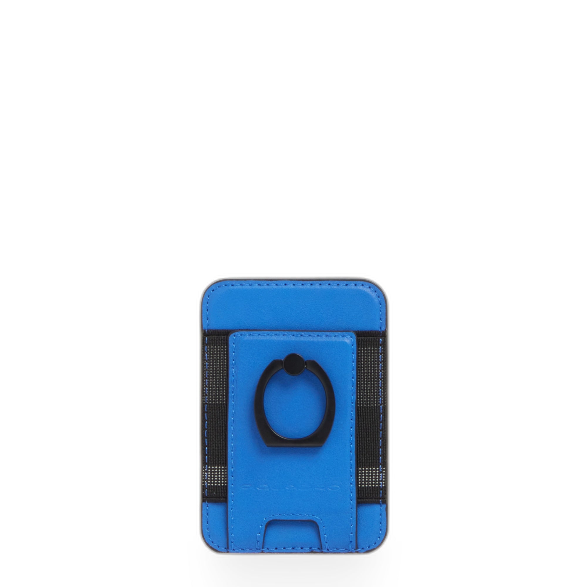 Piquadro BagMotic Kartenetui MagSafe Ring Leder Braun