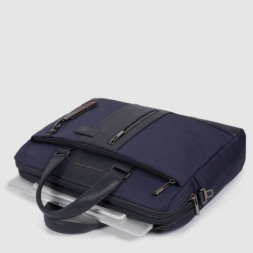 Piquadro Blue Square Aktentasche 15,6 Zoll Schwarz RFID