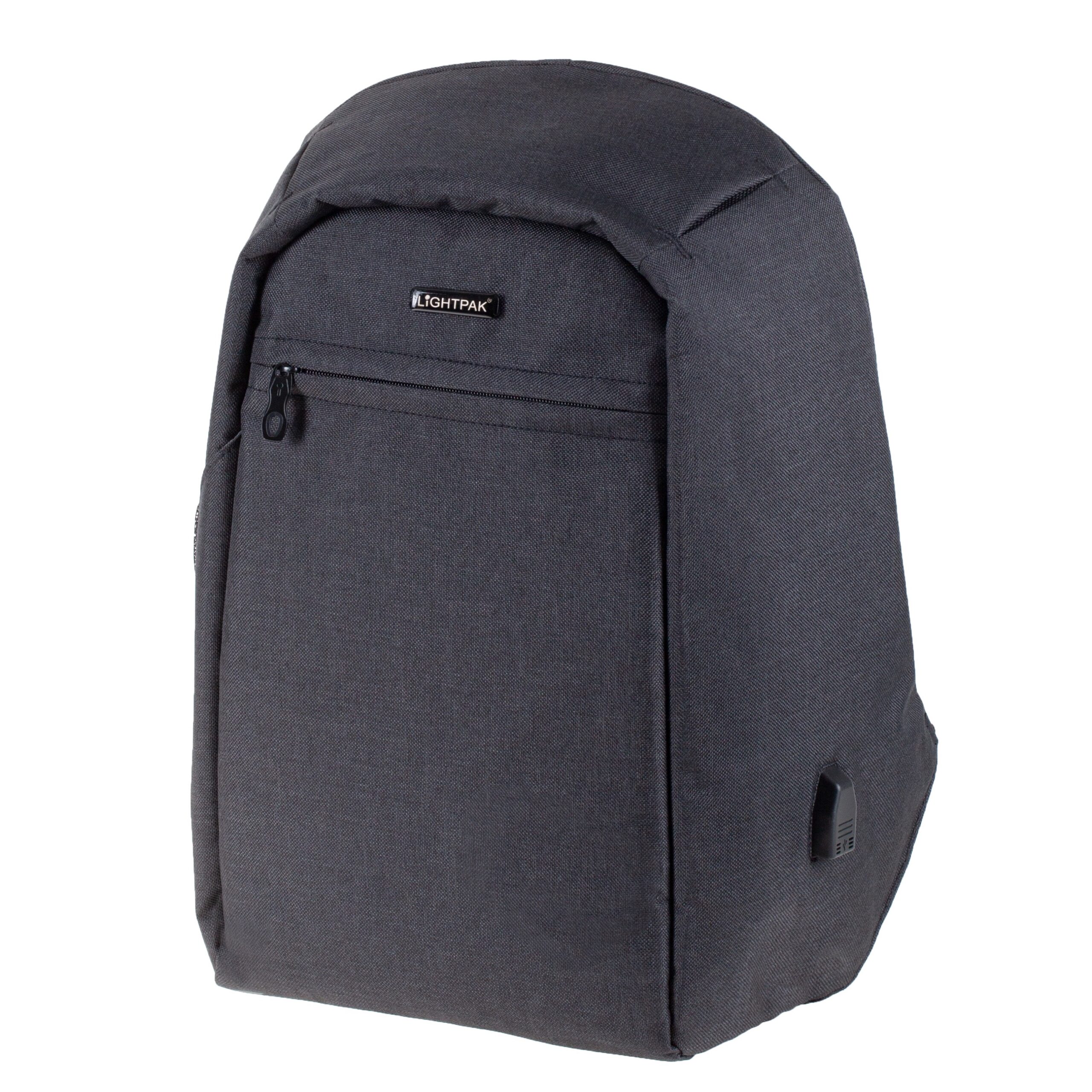 Lightpak Safebag Rucksack 15 Zoll anthrazit USB Laptopfach