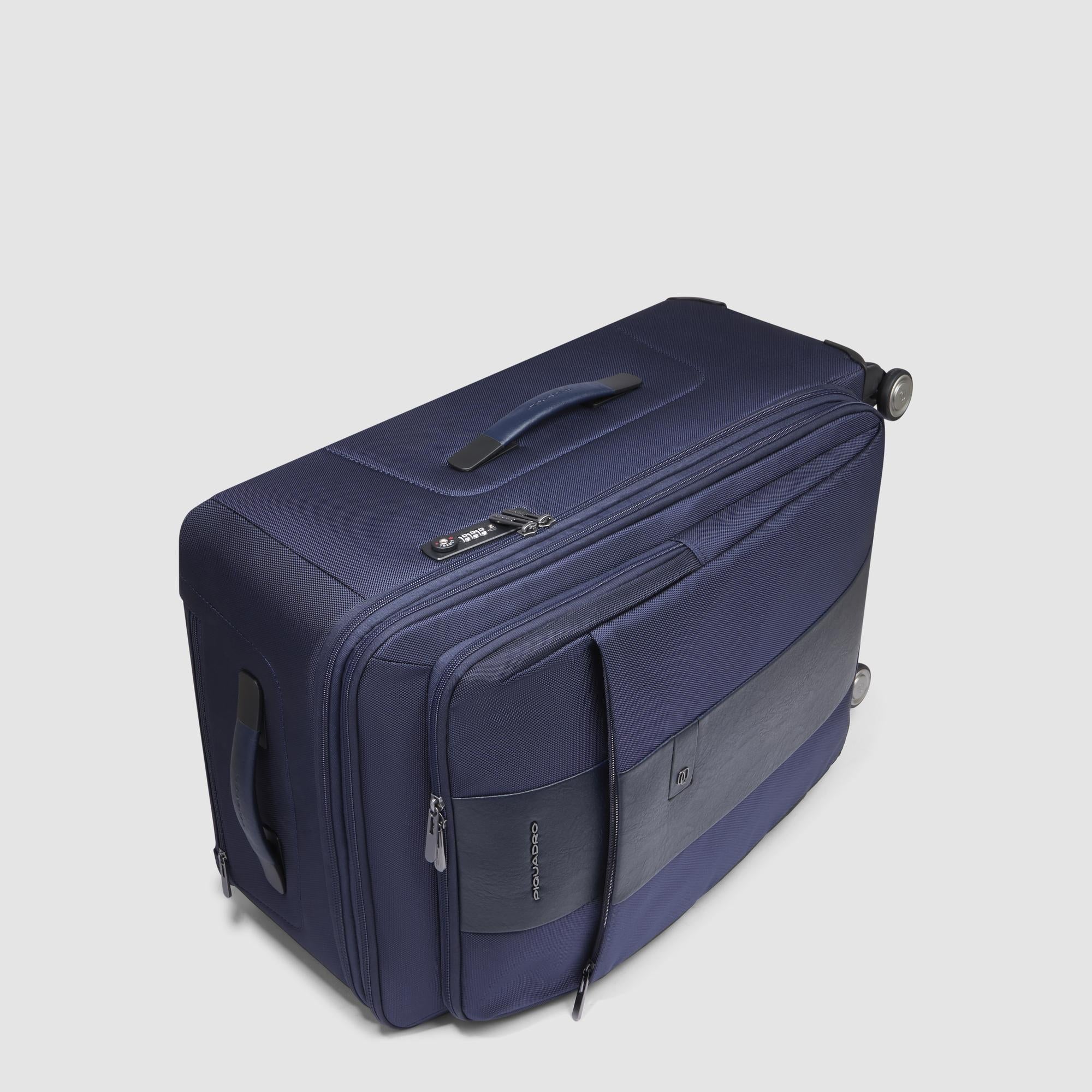 Piquadro PQLM Trolley M 4 Rollen erweiterbar Handgepäck