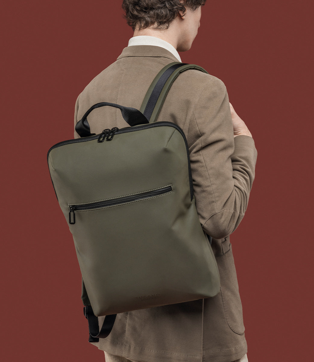 Tucano Gommo Rucksack Blau 15,6 Zoll Laptopfach Trolley