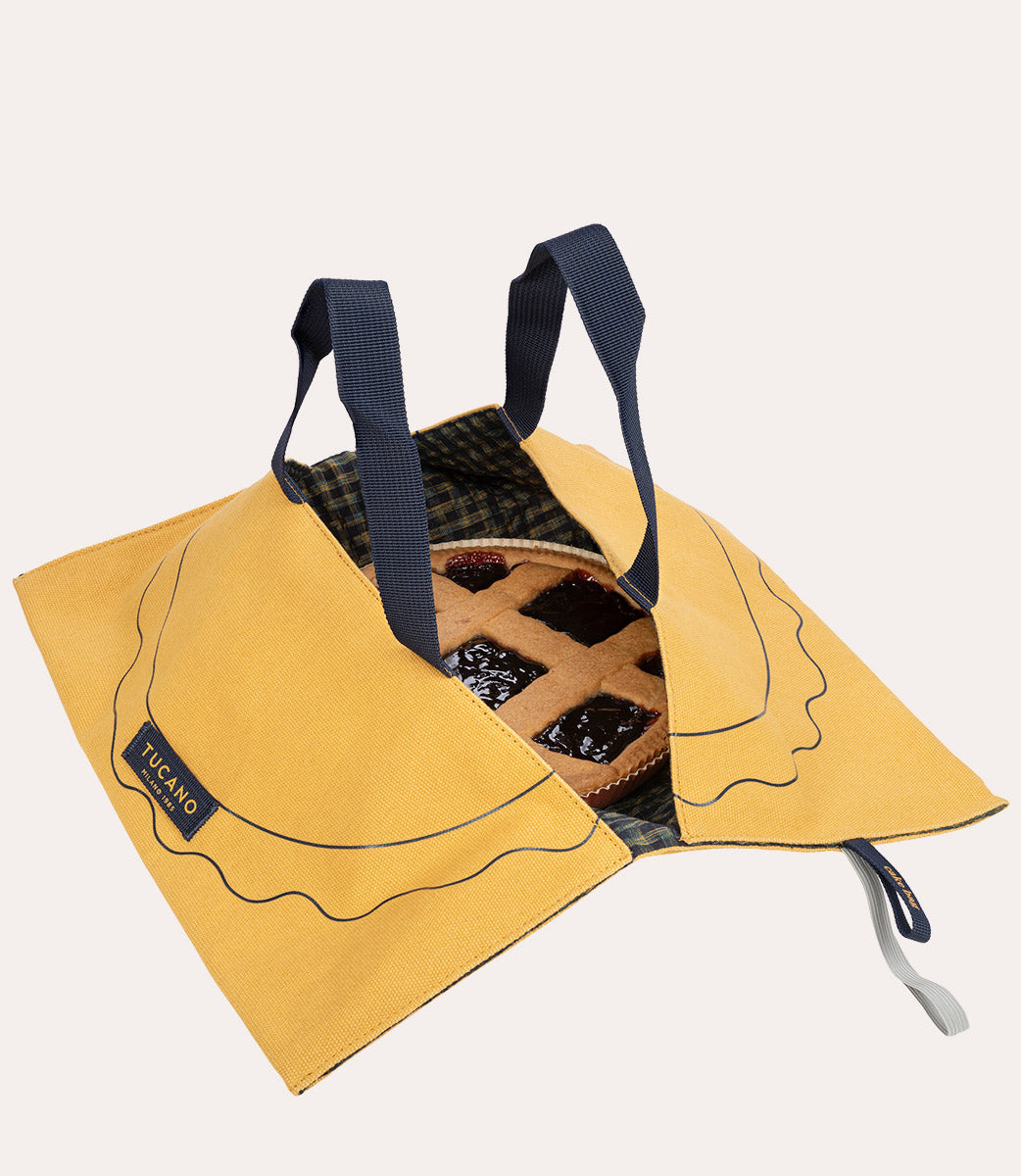 Tucano Kitchen Cake Bag Kuchen-Tragetasche Gelb